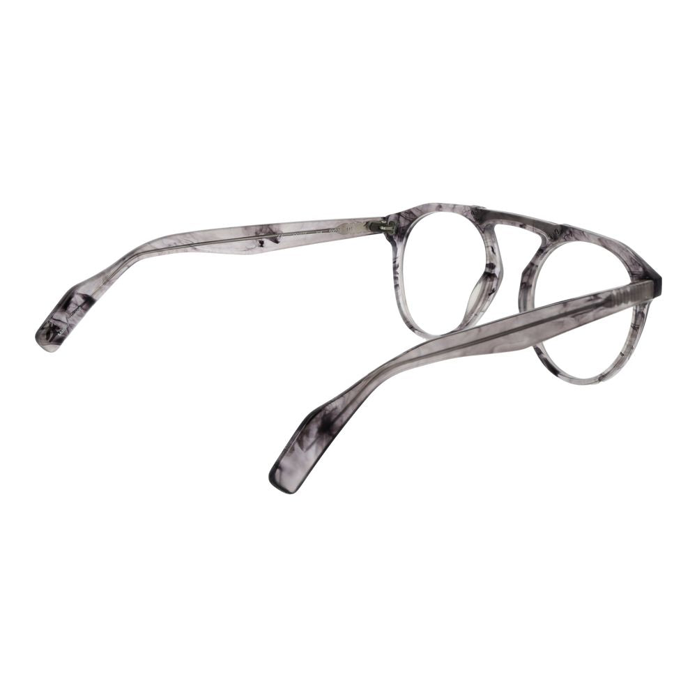 Yohji Yamamoto Grey Glasses Frames for Men detail view