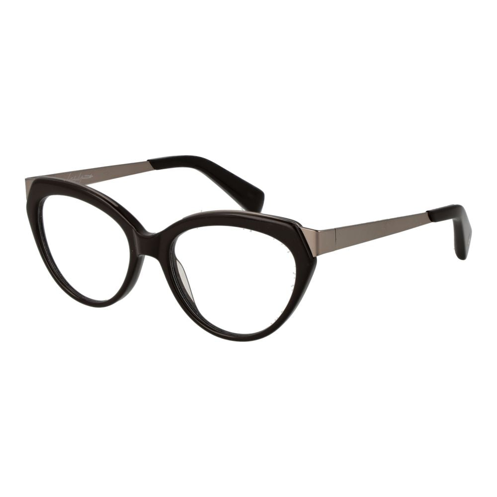 Lunettes (monture) en acétate marron Yohji Yamamoto