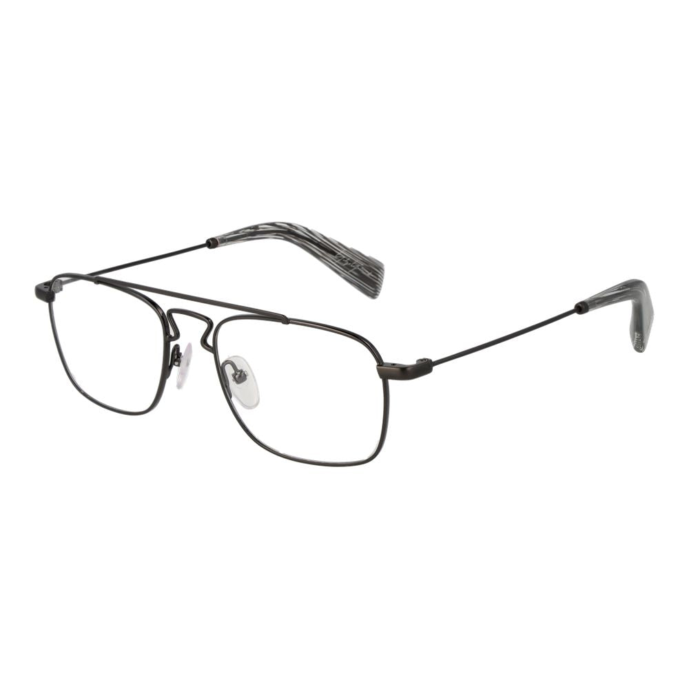 Yohji Yamamoto Grey Glasses Frames for Men