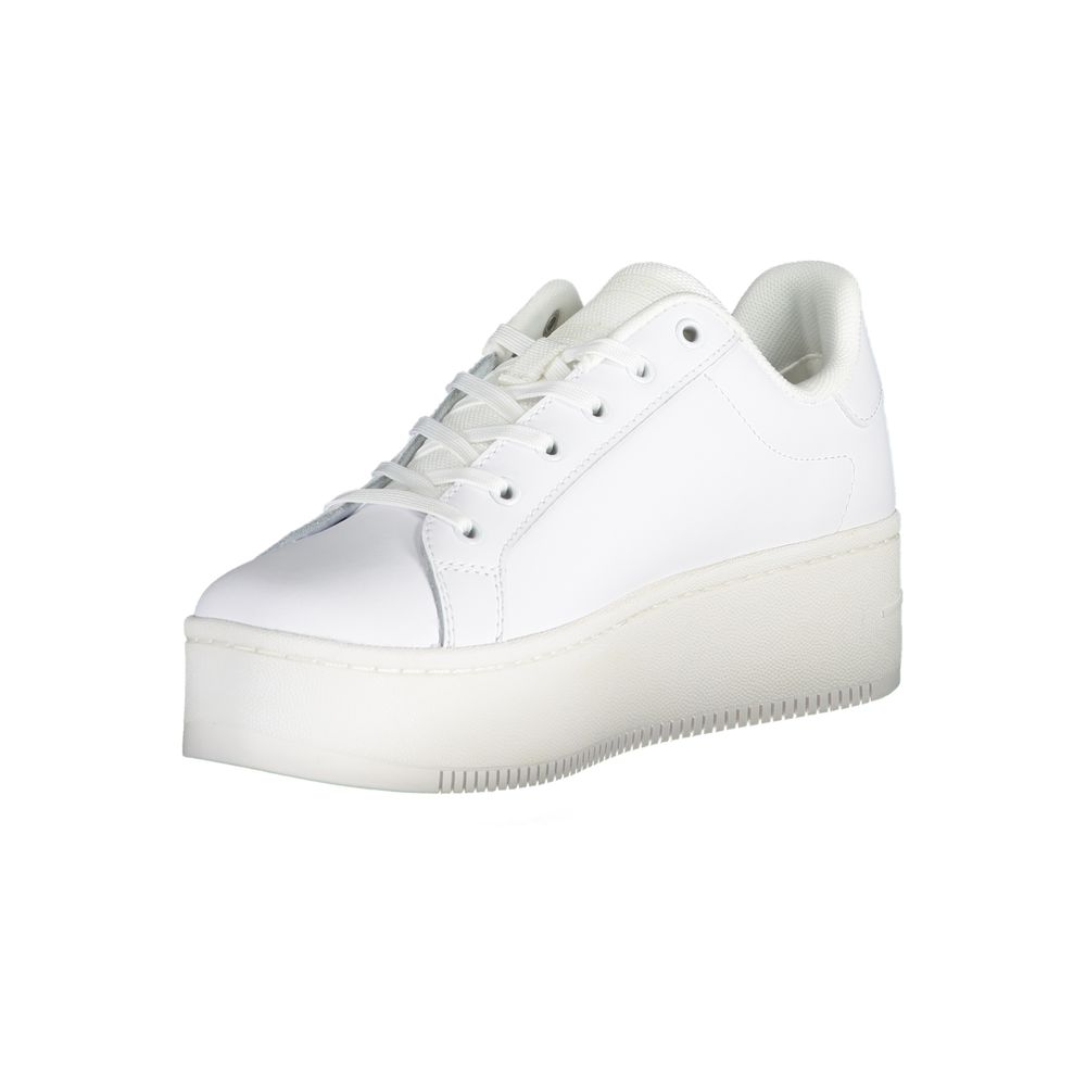 Tommy Hilfiger White Platform Sneakers for Women alternate view
