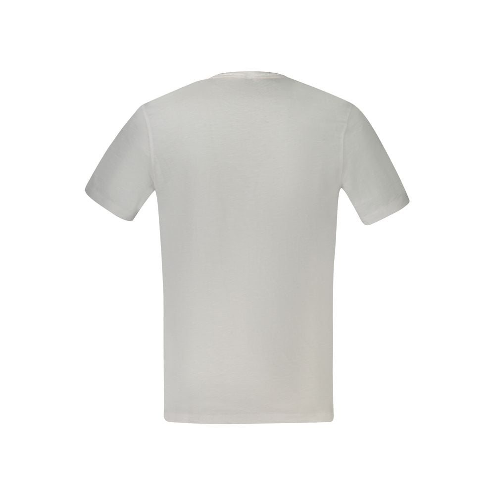 Hugo Boss Weißes Baumwoll-Herren-T-Shirt