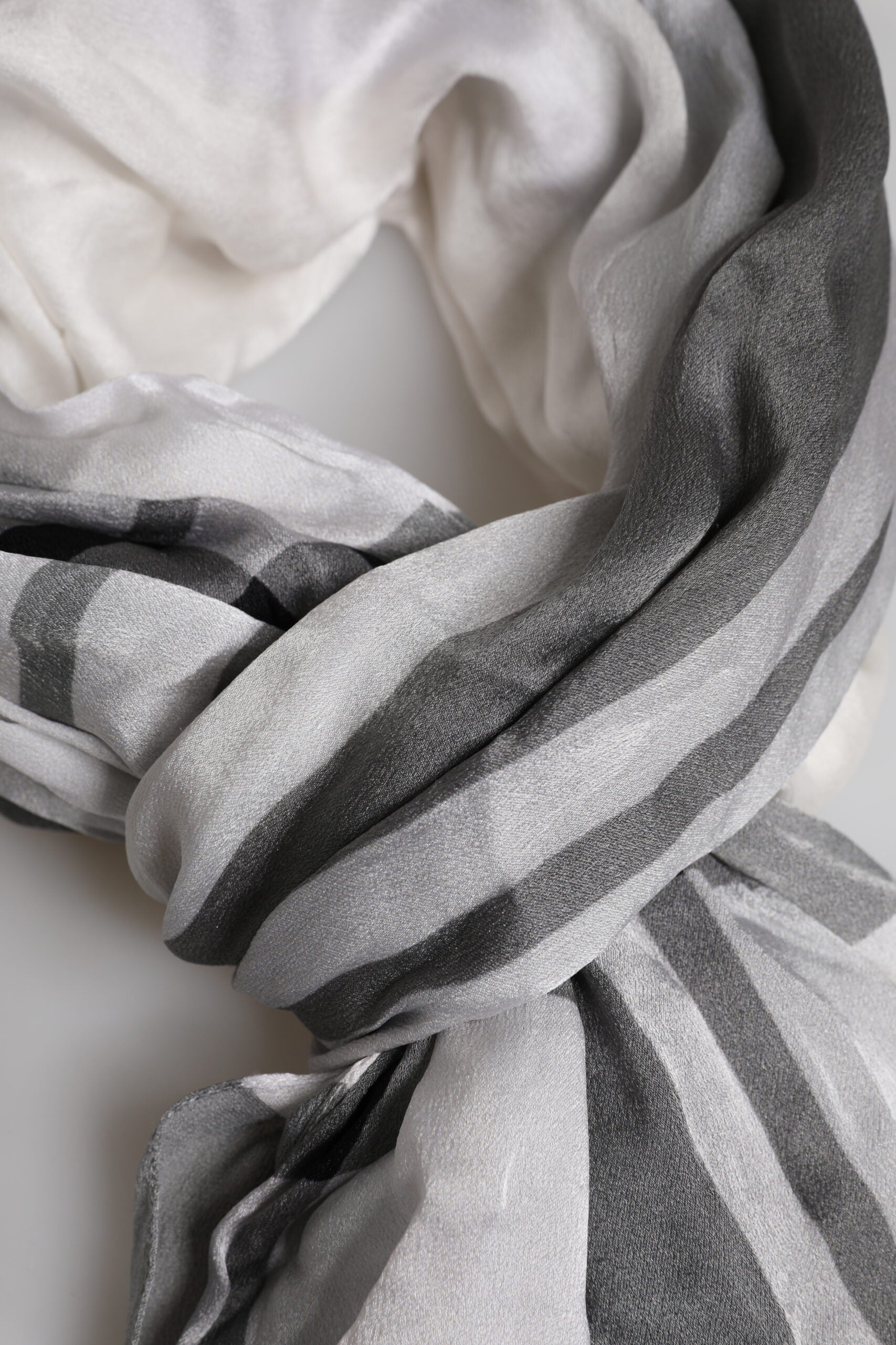 Dolce & Gabbana White Scarf for Men side view