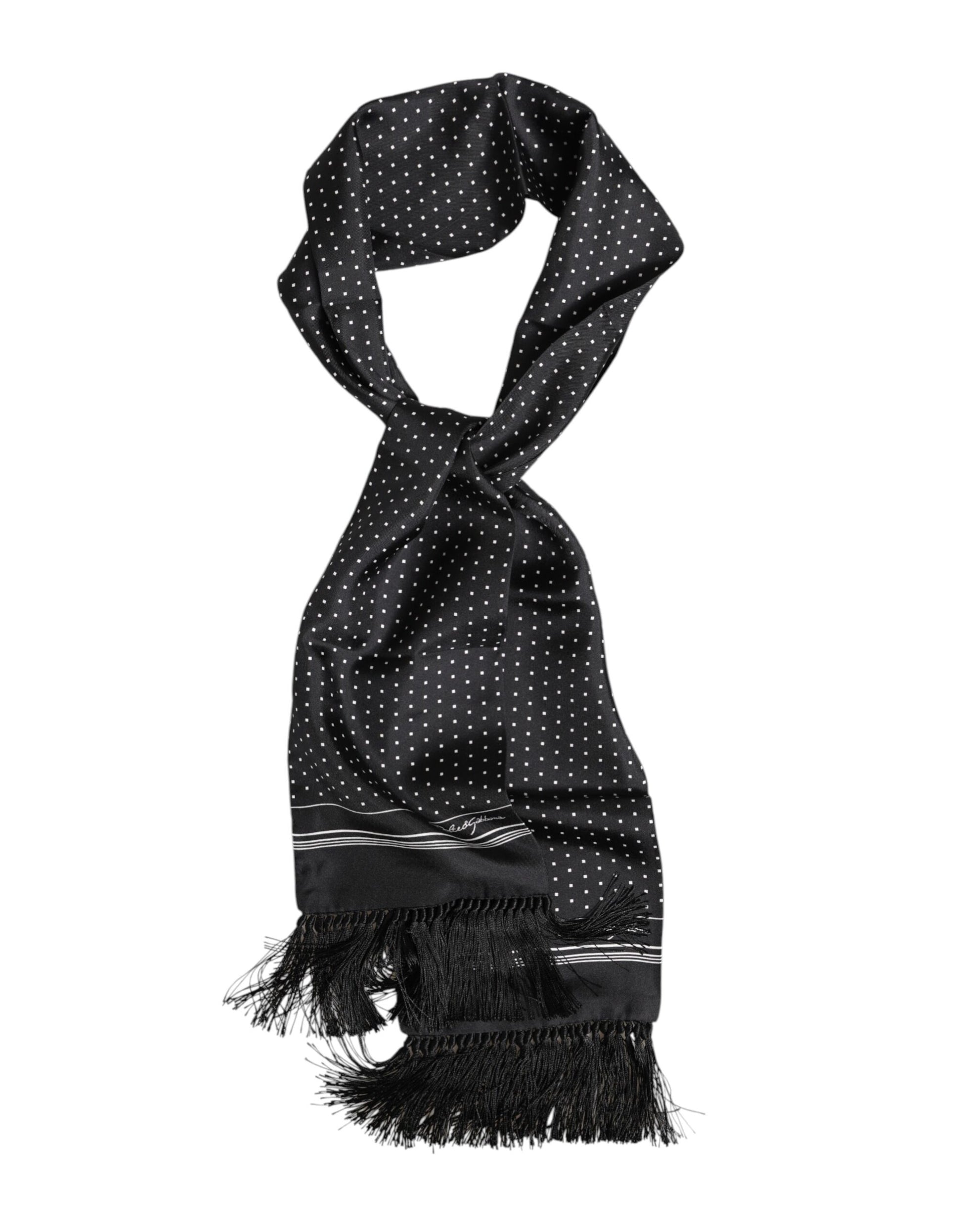 Dolce & Gabbana Black Scarf for Men