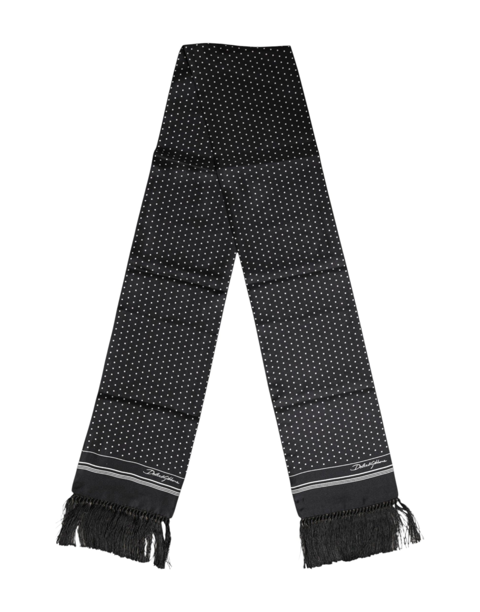 Dolce & Gabbana Black Scarf for Men additional view