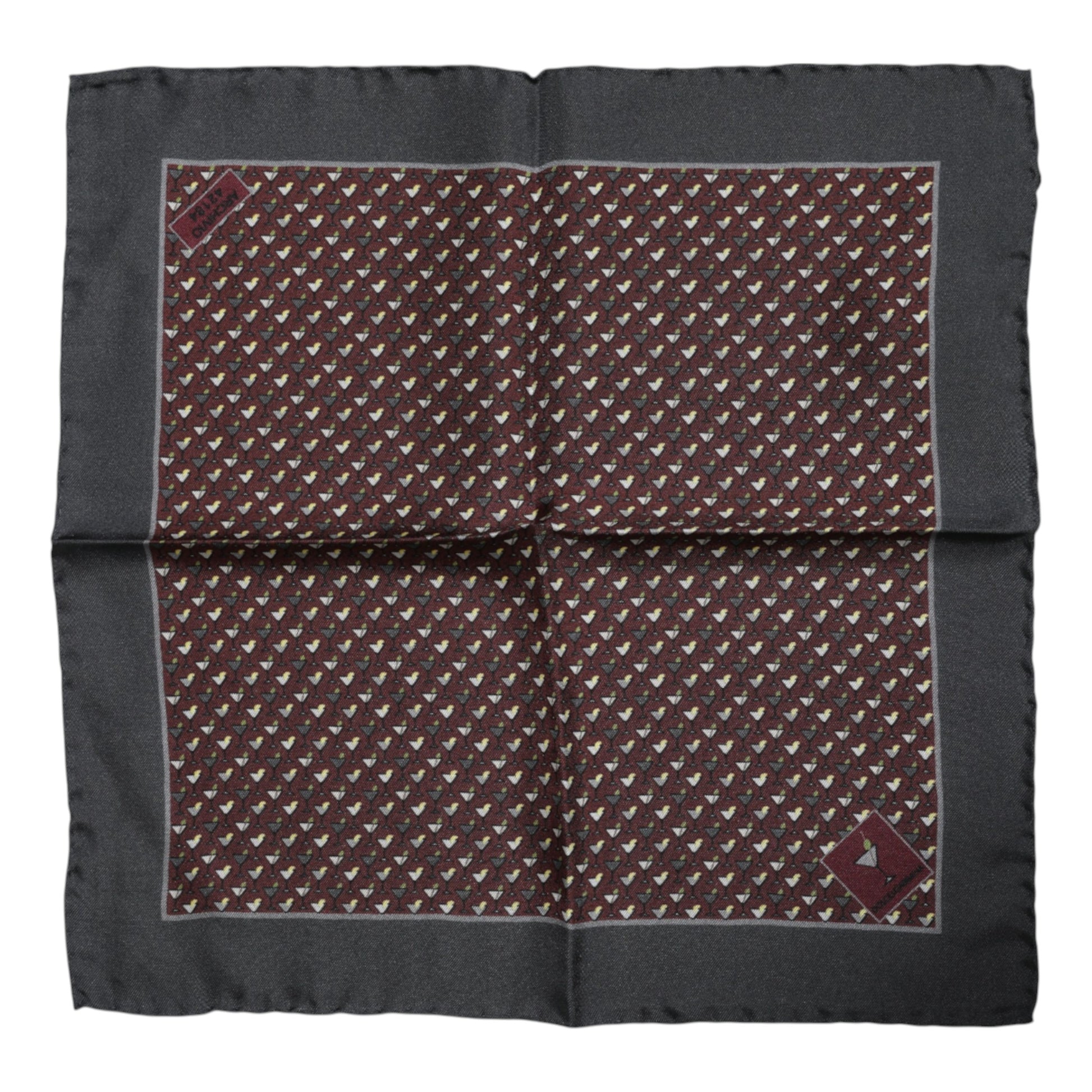 Dolce & Gabbana Red Scarf for Men detail view