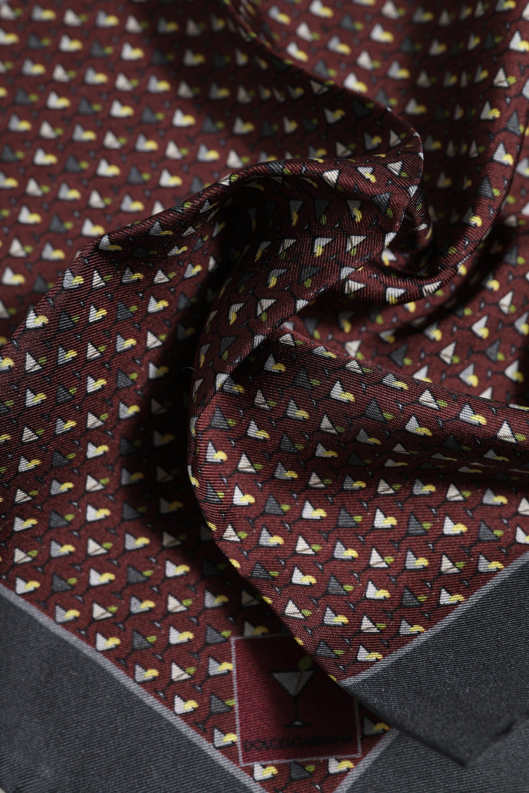 Dolce & Gabbana Red Scarf for Men additional view