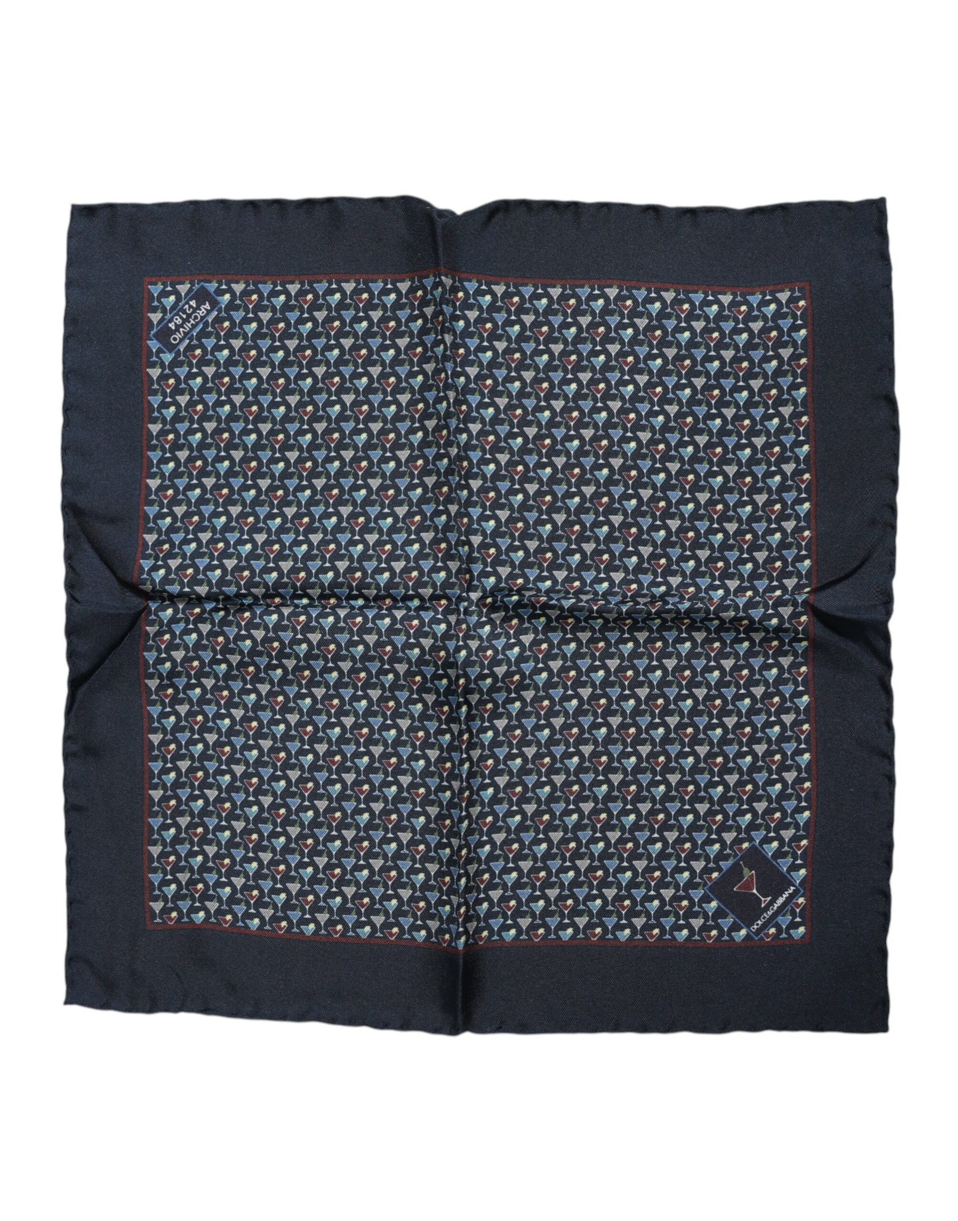 Dolce & Gabbana Blue Scarf for Men alternate view