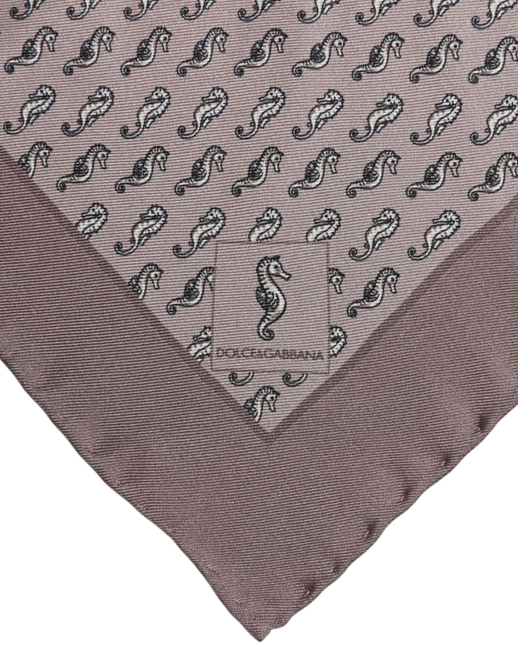 Dolce & Gabbana Brown Scarf for Men side view