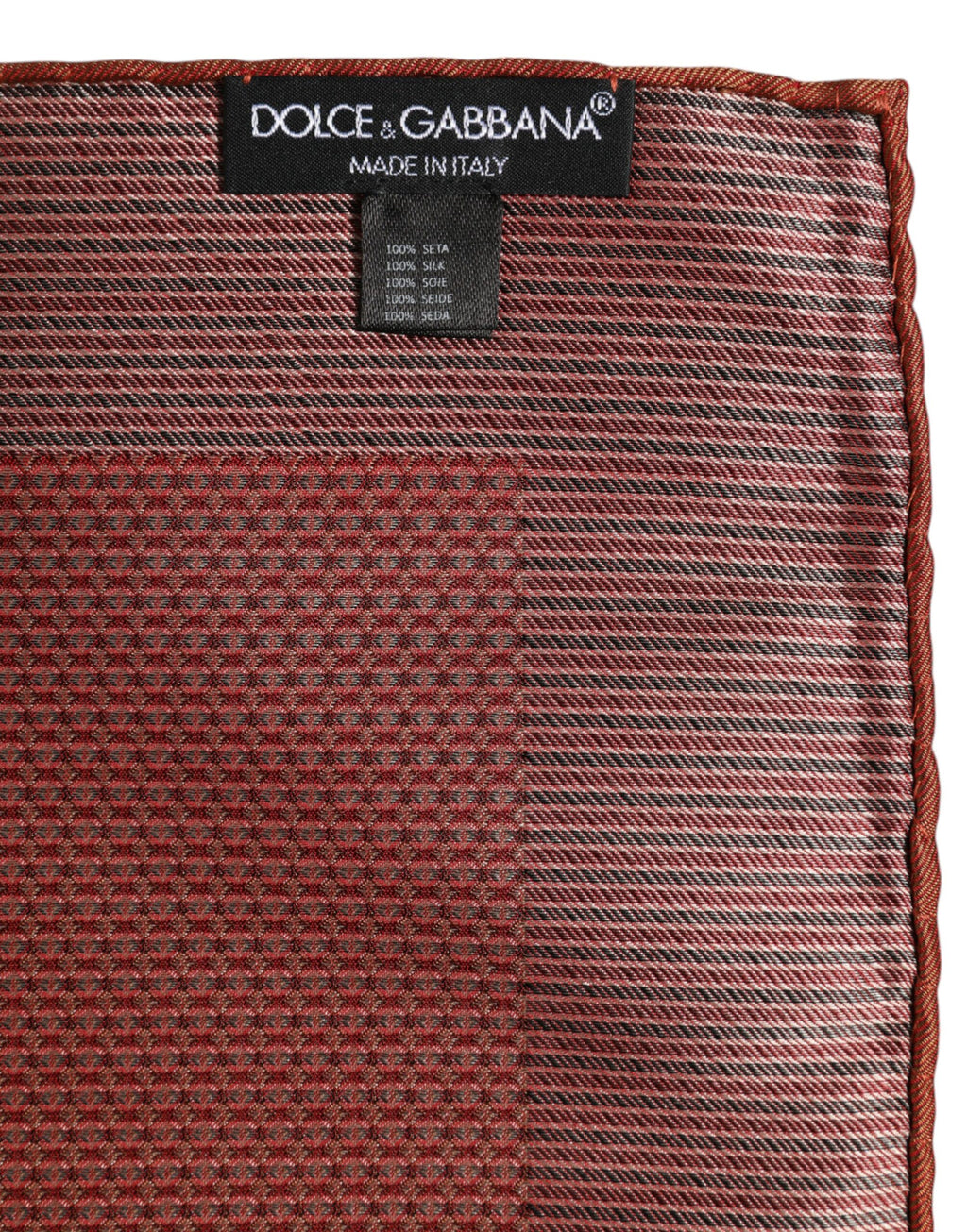 Dolce & Gabbana Orange Scarf for Men additional view