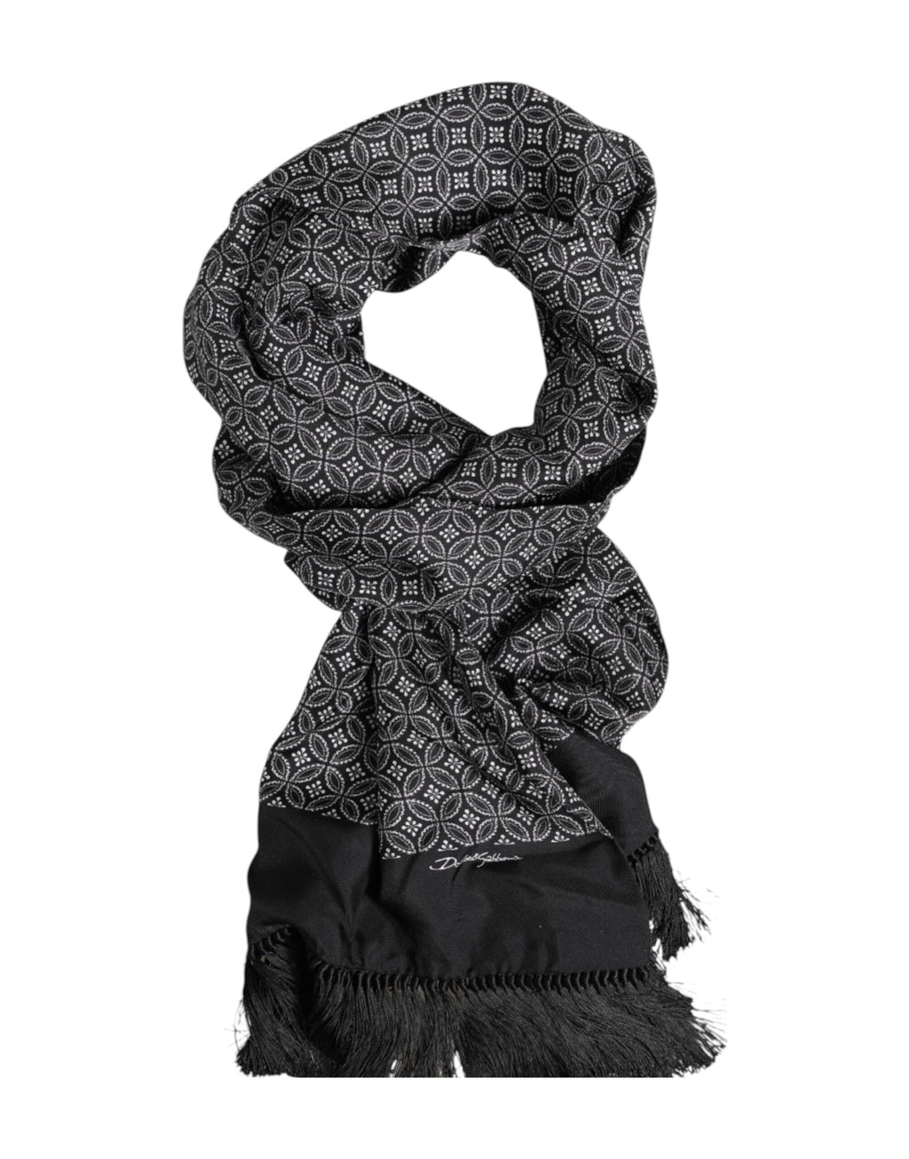 Dolce & Gabbana Black Scarf for Men additional view