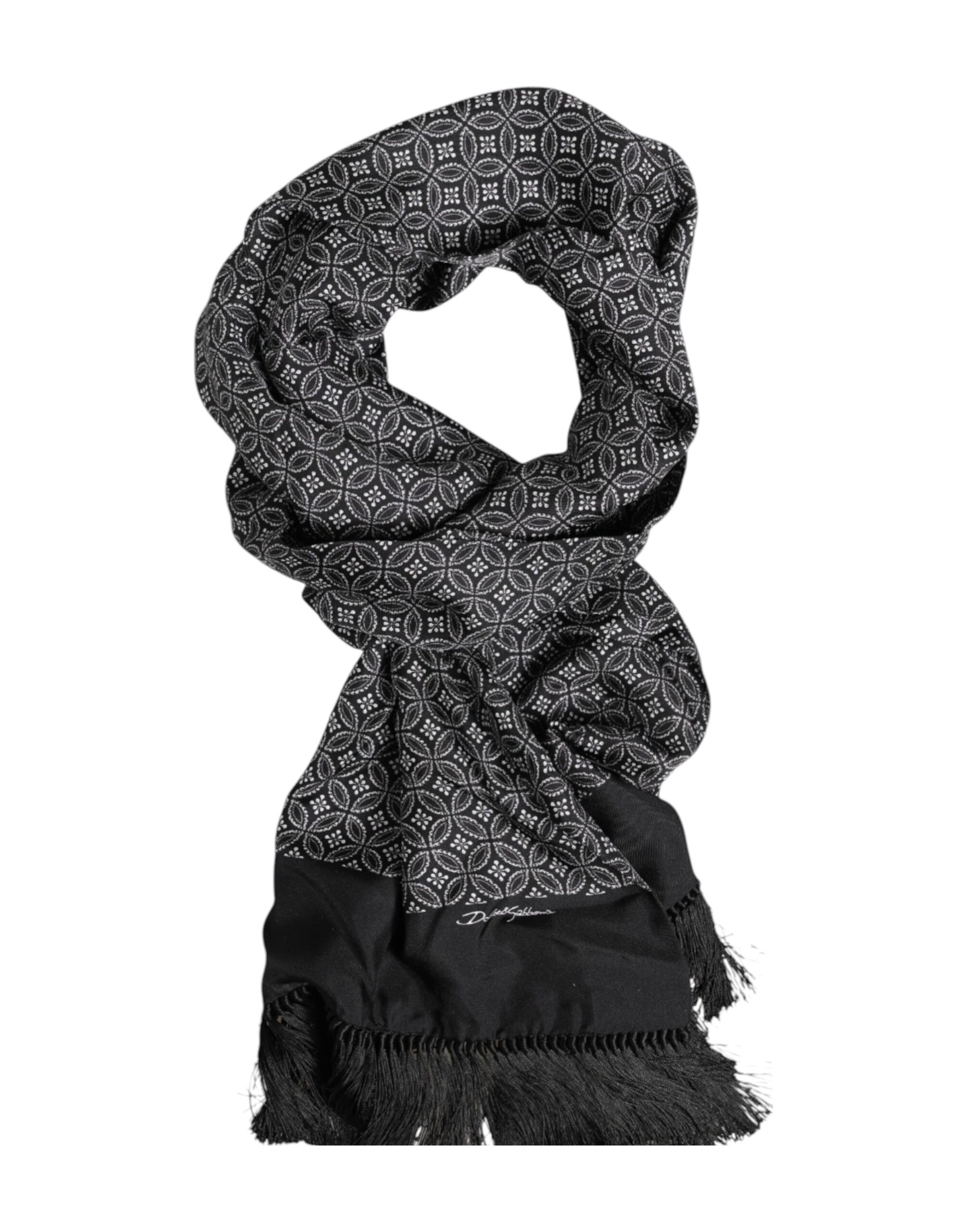 Dolce & Gabbana Black Scarf for Men