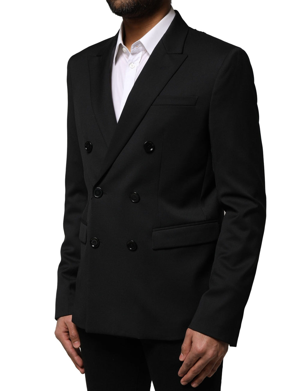 Emporio Armani Black Blazer for Men detail view