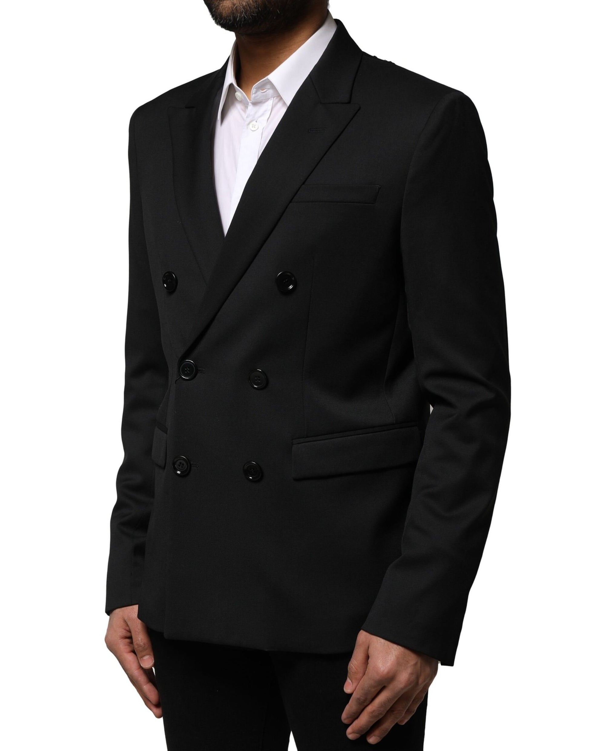 Emporio Armani Black Blazer for Men detail view