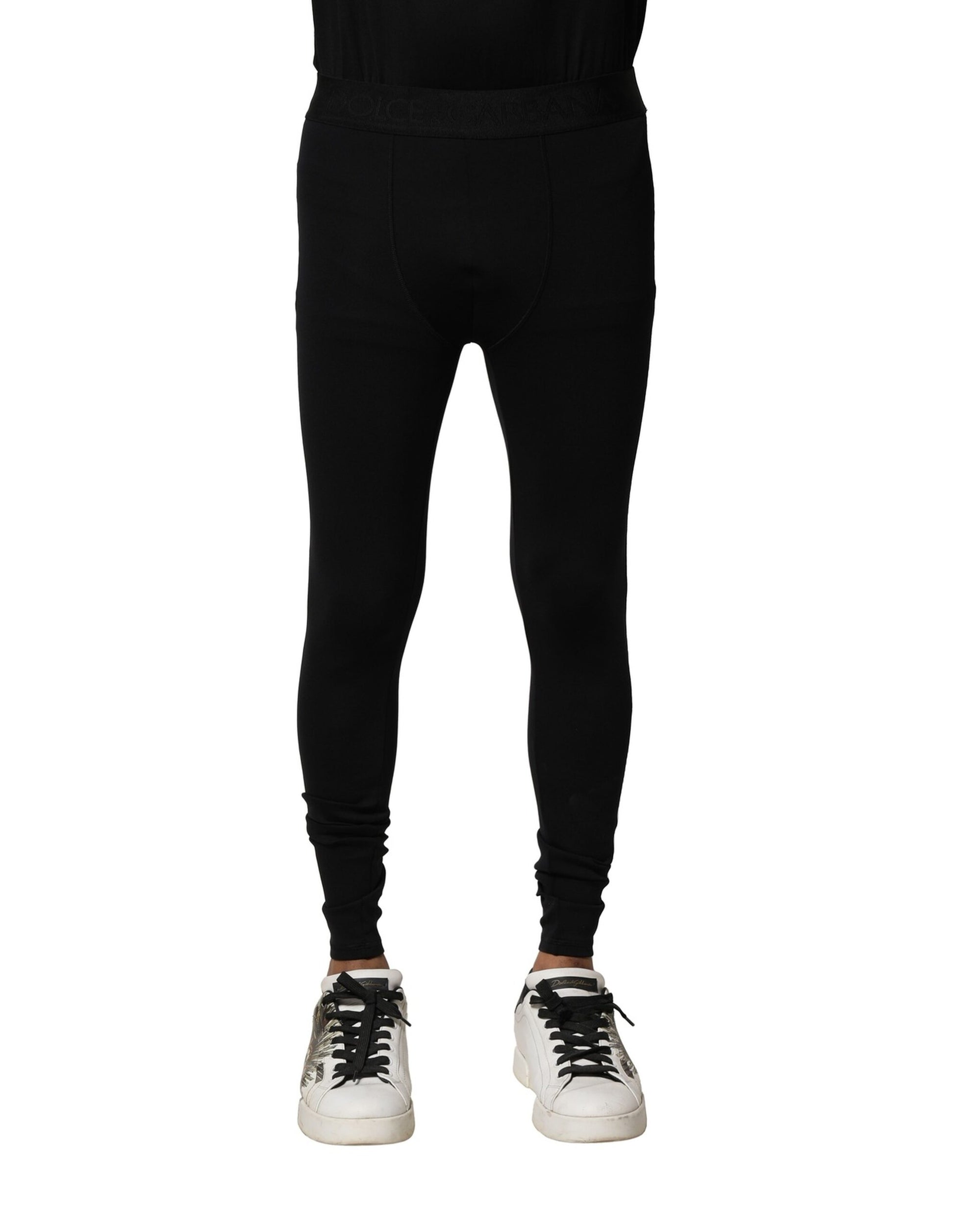 Dolce & Gabbana Black Skinny Pants for Men