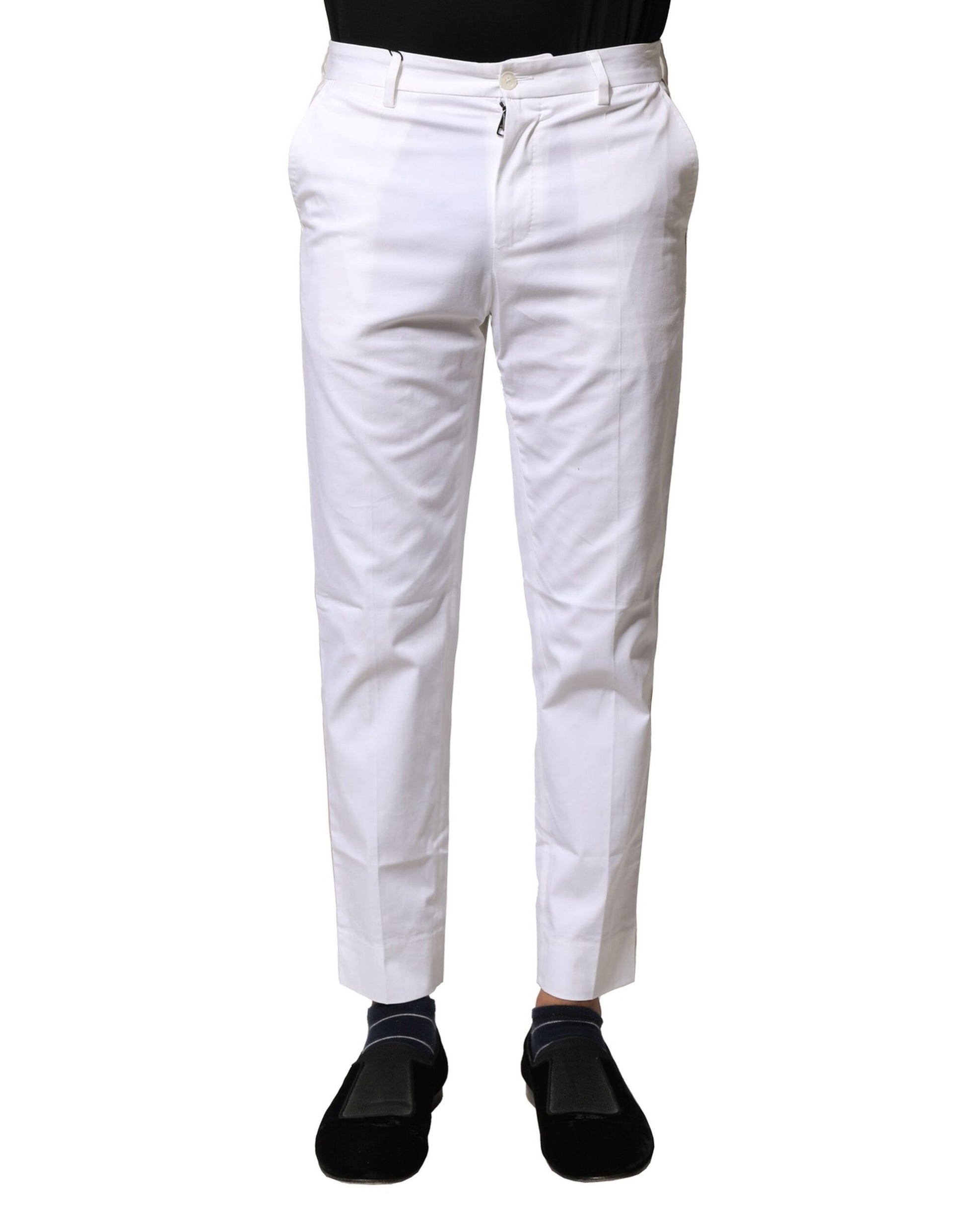 Dolce & Gabbana White Skinny Pants for Men alternate view