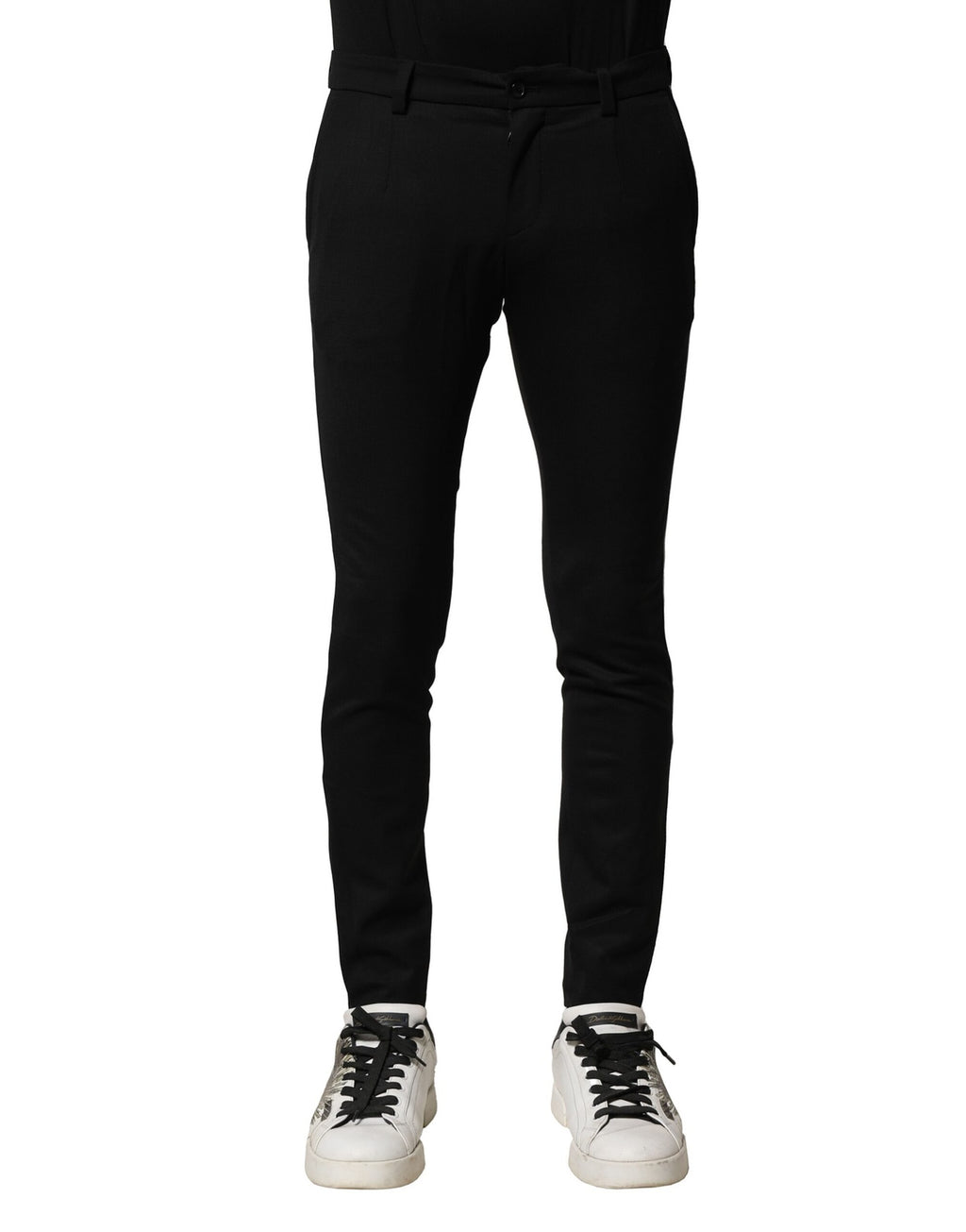 Dolce & Gabbana Black Skinny Pants for Men alternate view