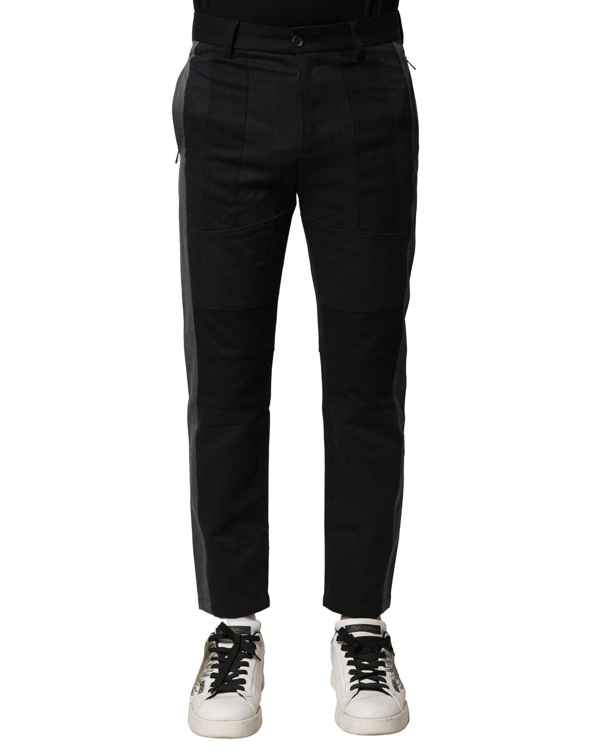 Dolce & Gabbana Black Skinny Pants for Men