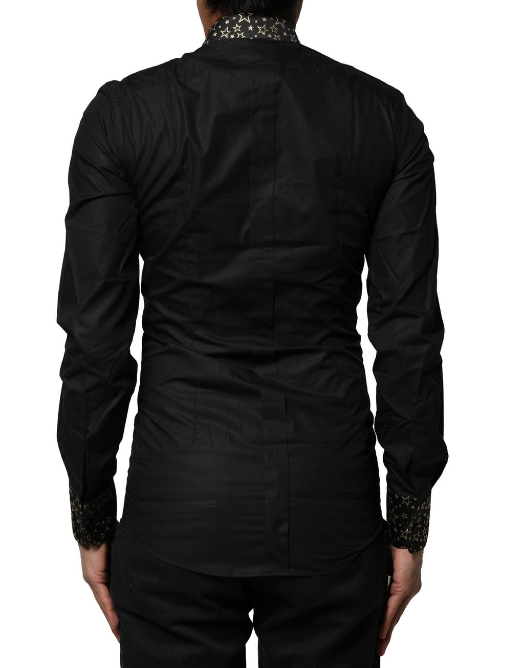 Dolce & Gabbana Black Dress Shirt for Men side view