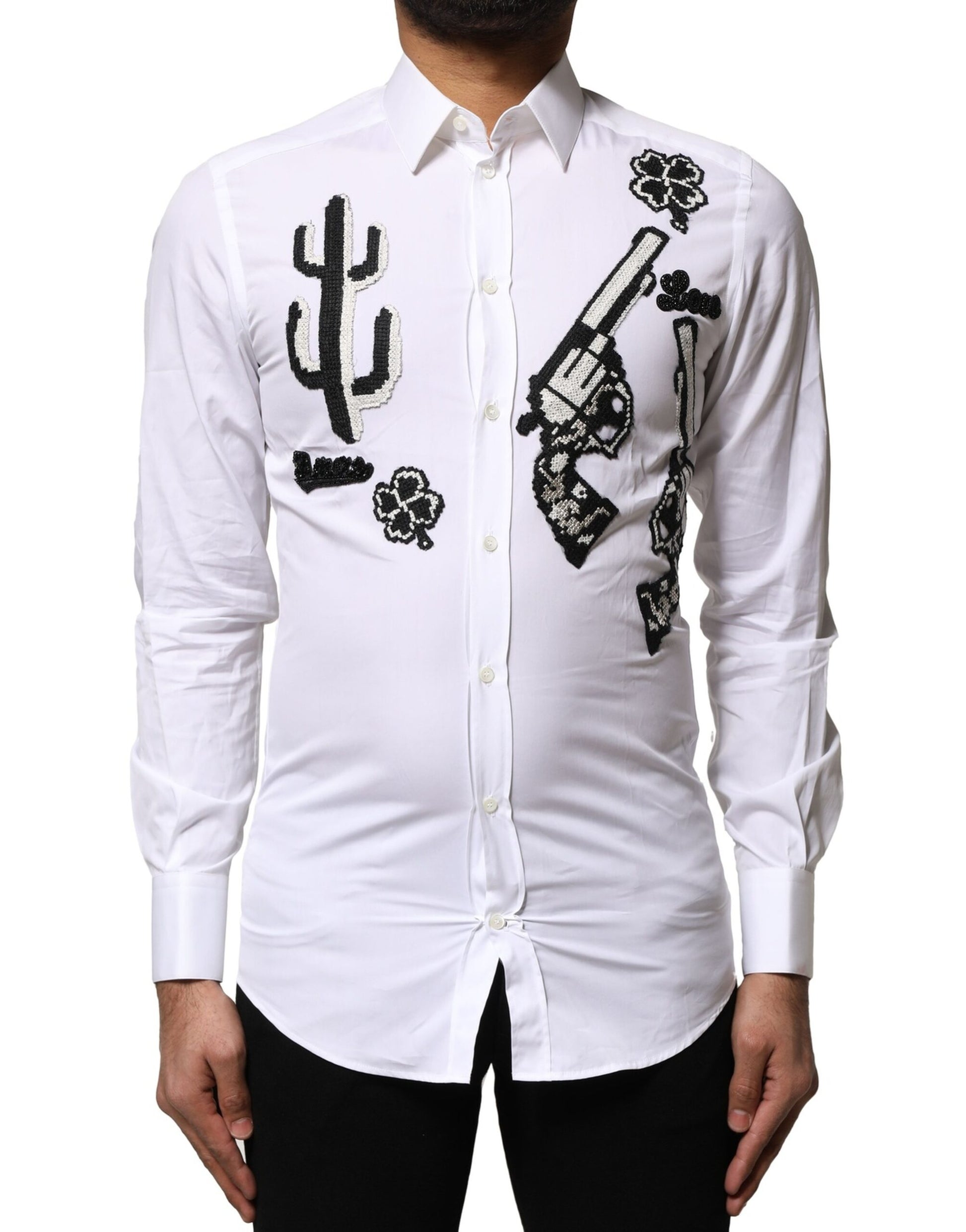 Dolce & Gabbana White Dress Shirt for Men alternate view