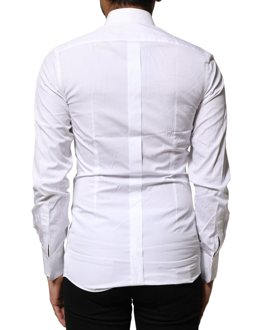 Dolce & Gabbana White Dress Shirt for Men side view