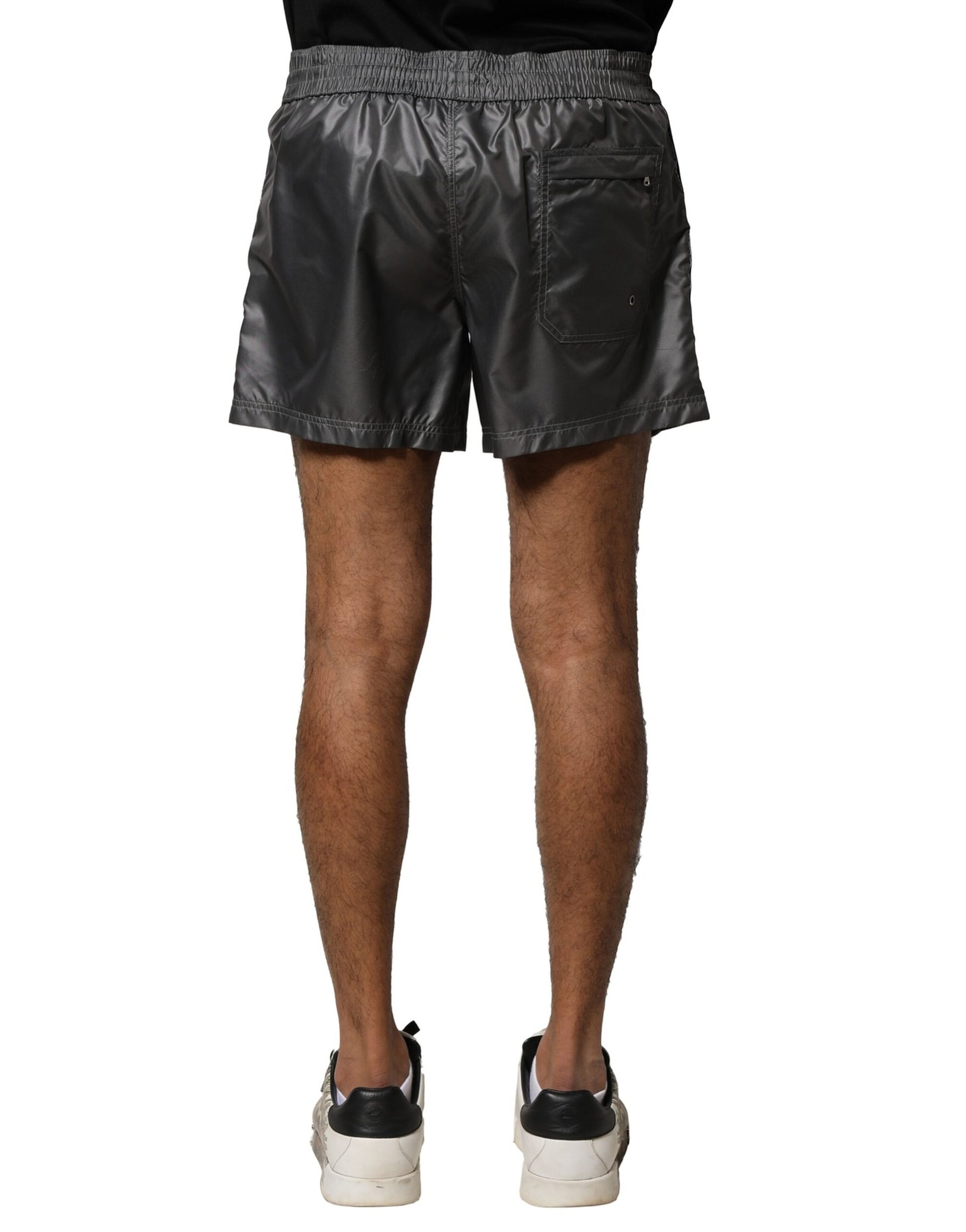 Dolce & Gabbana Grey Shorts for Men side view