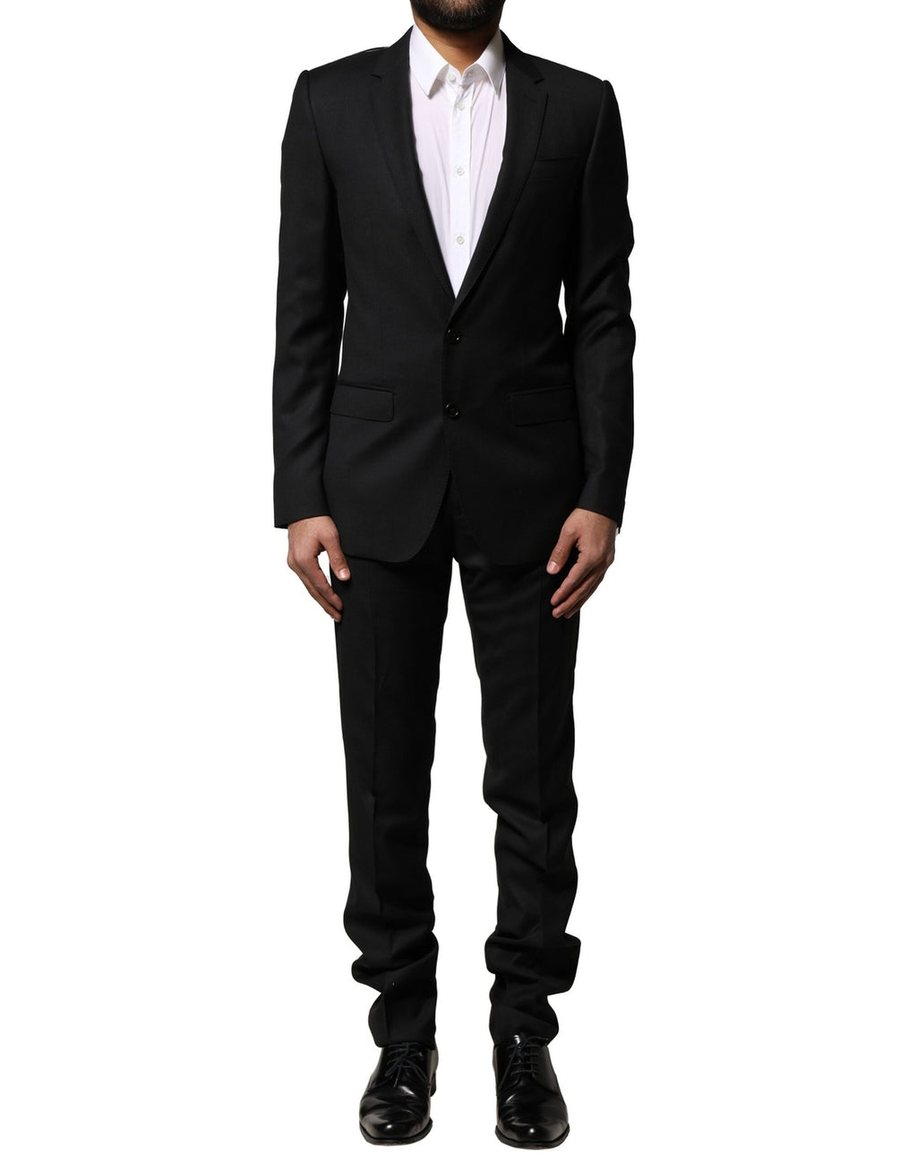 Dolce & Gabbana Black Two Piece Suits for Men