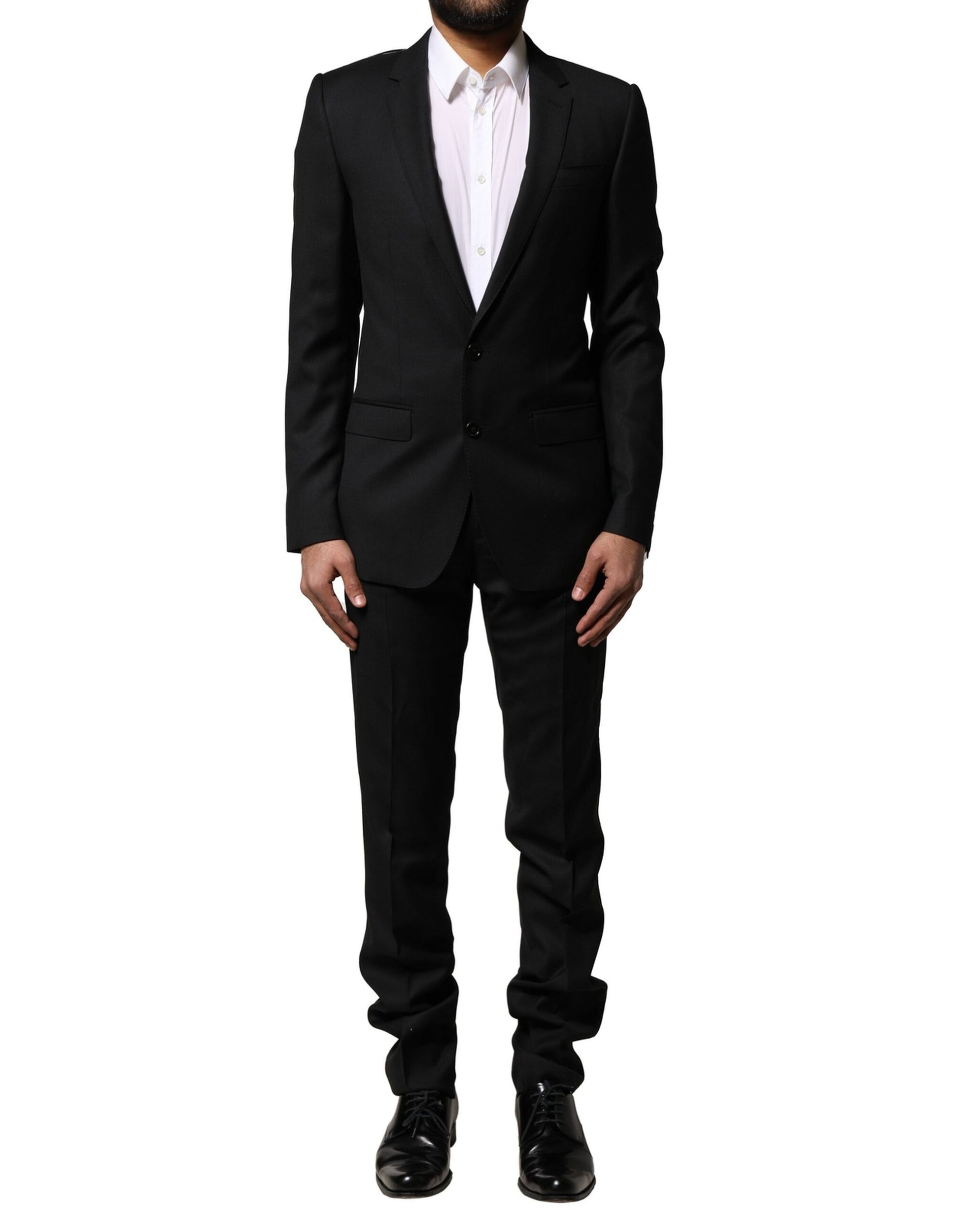 Dolce & Gabbana Black Two Piece Suits for Men