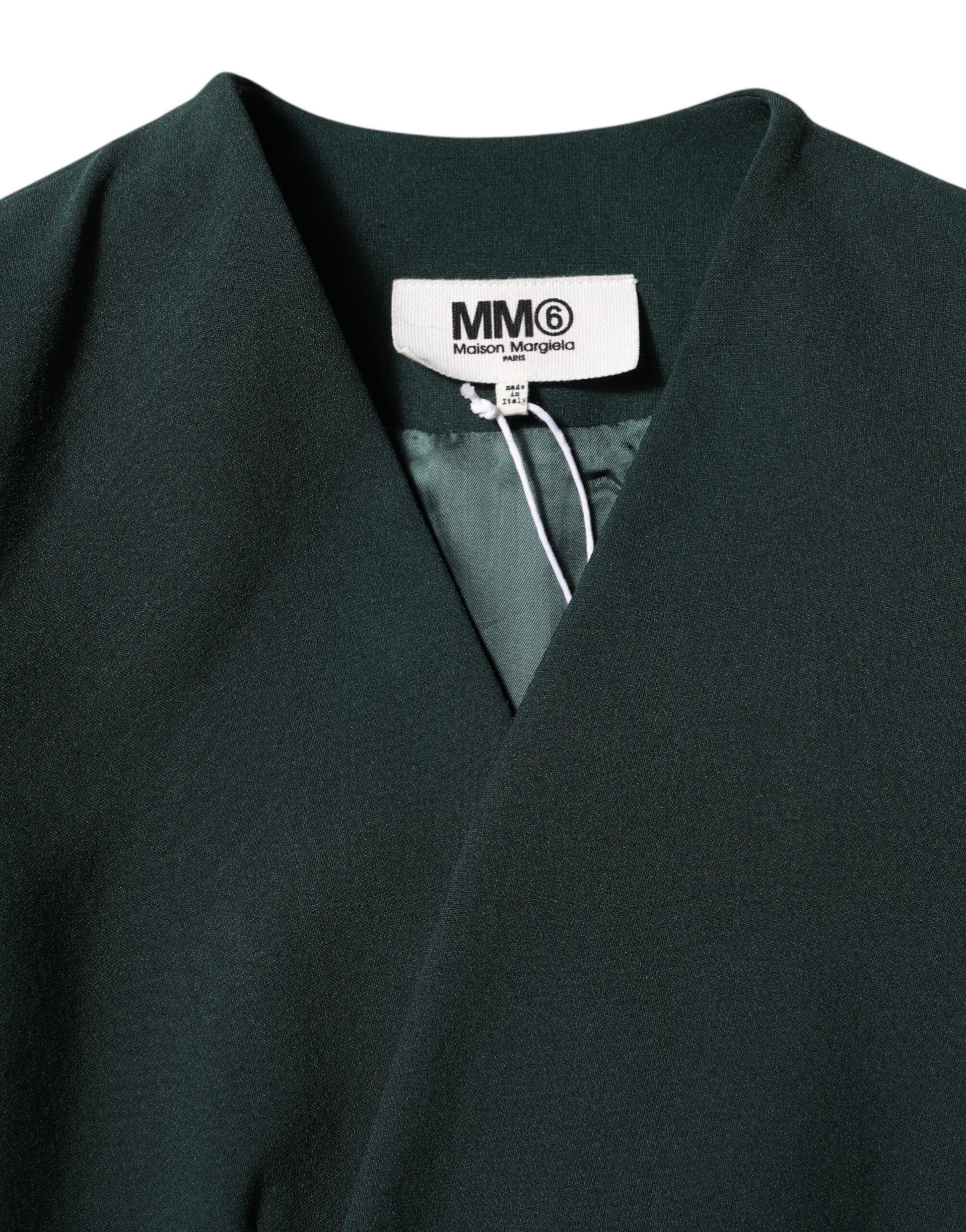 Maison Margiela Green Coat for Women additional view