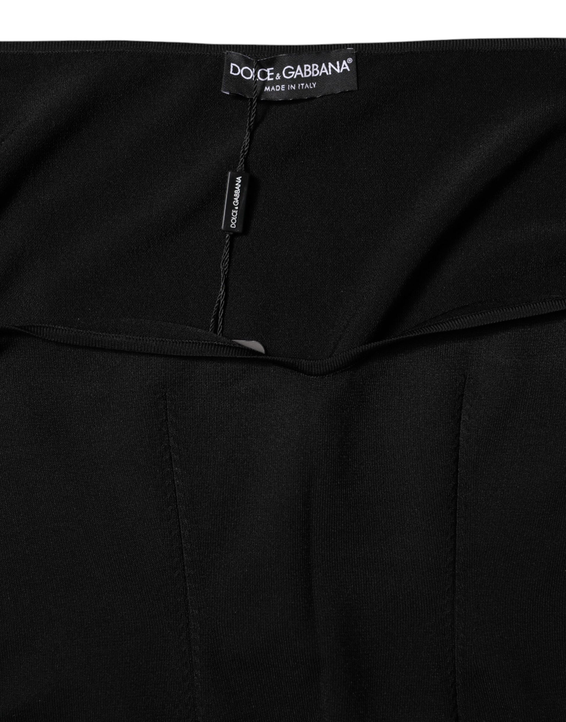 Dolce & Gabbana Black Long Sleeve T-Shirt for Women additional view