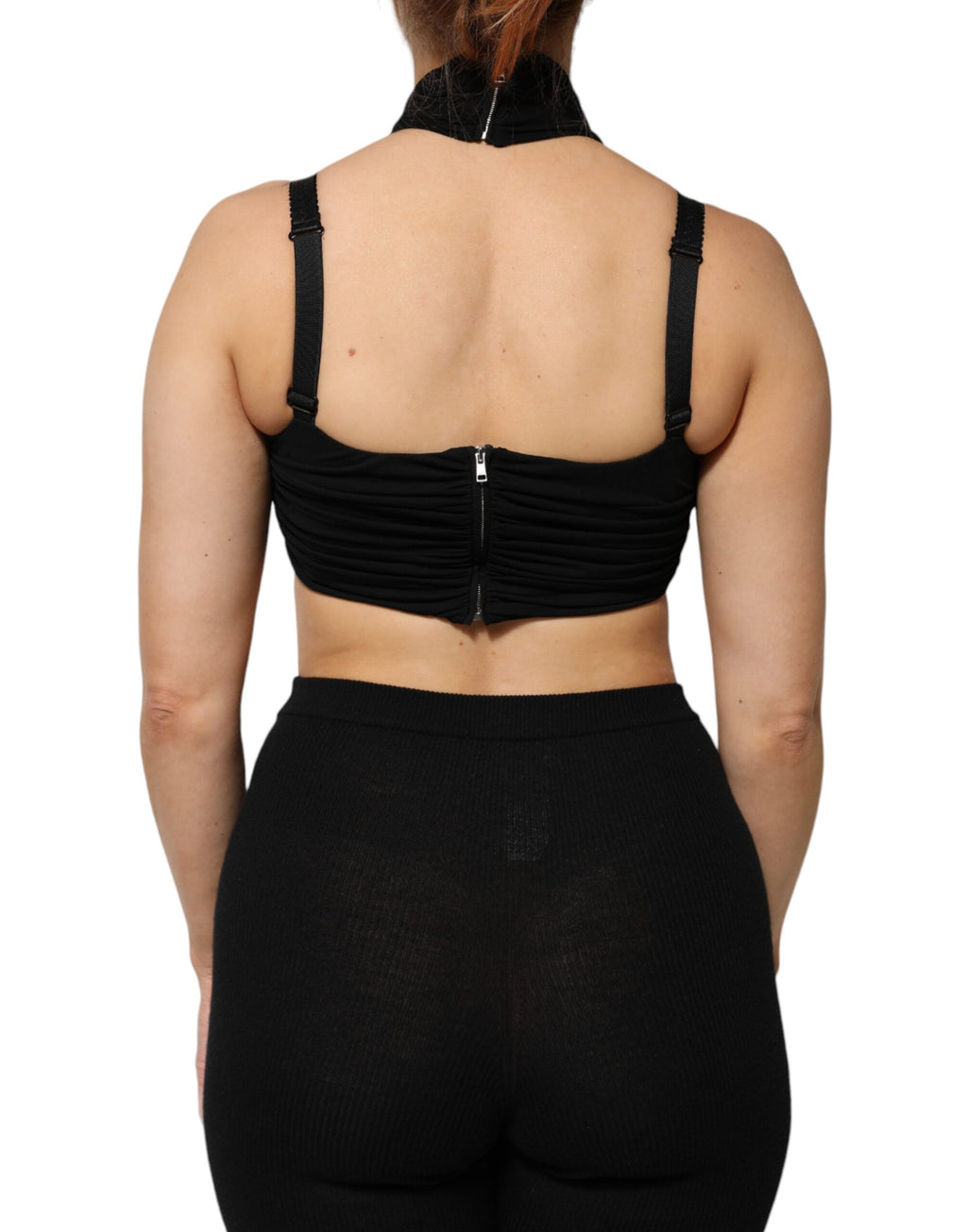 Dolce & Gabbana Black Tank Tops T for Women side view