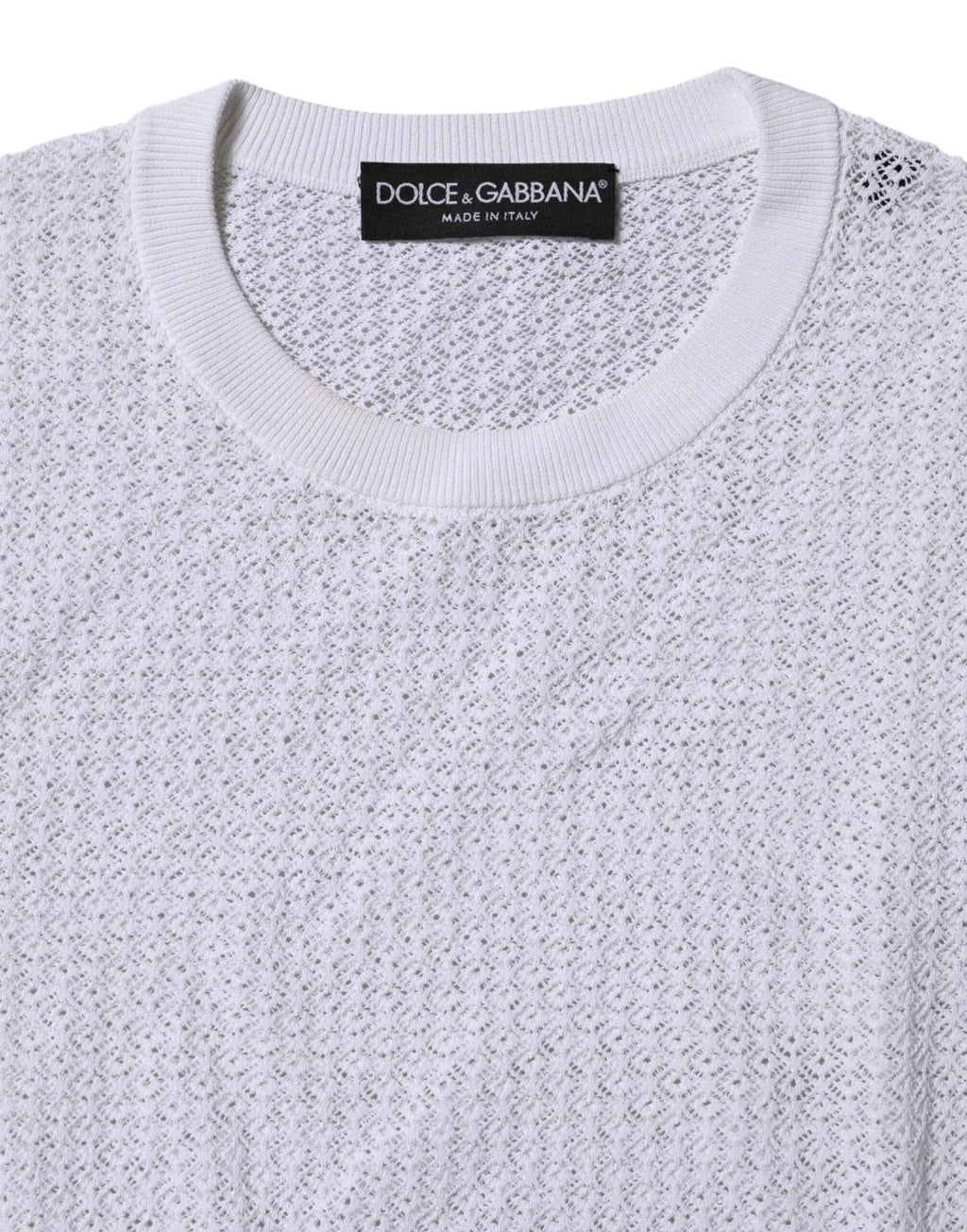 Dolce & Gabbana White Long Sleeve T-Shirt for Women additional view