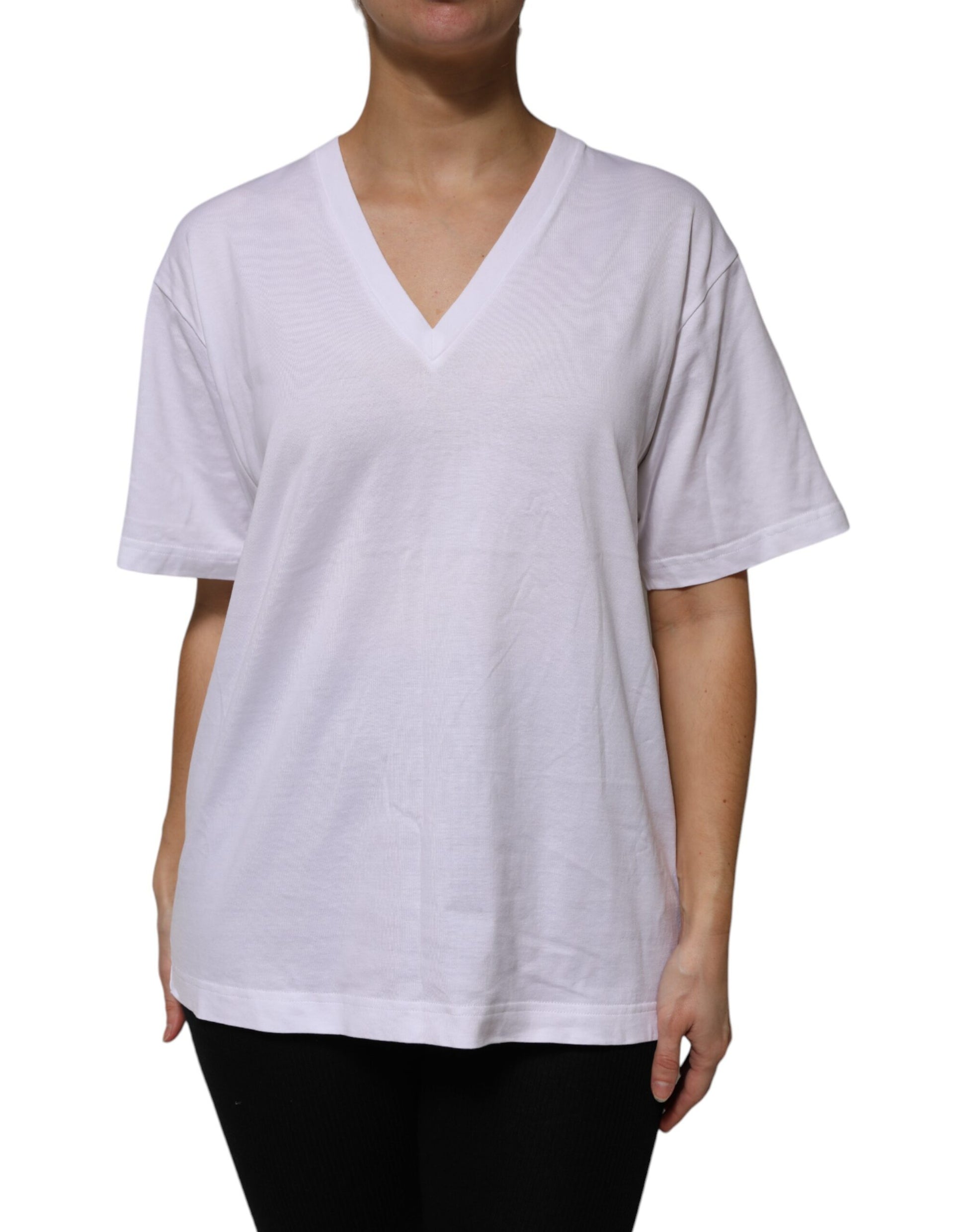 Dolce & Gabbana White T-Shirt for Women