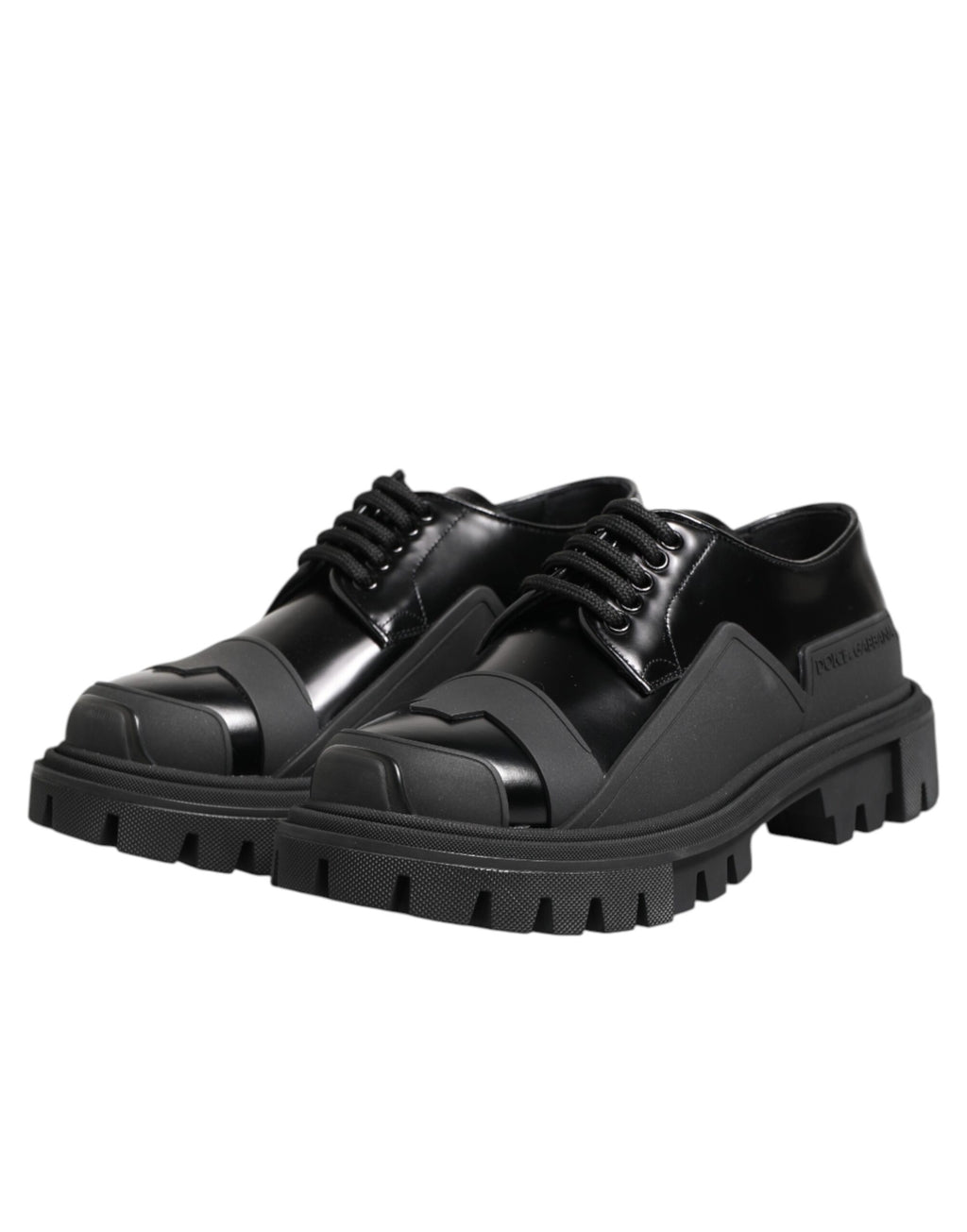 Dolce & Gabbana Black Oxfords And Derbies for Men side view