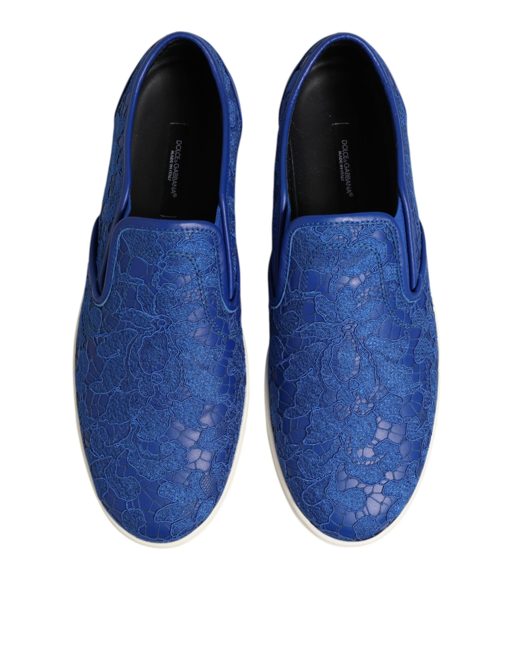 Dolce & Gabbana Blue Low Top Sneakers for Men detail view