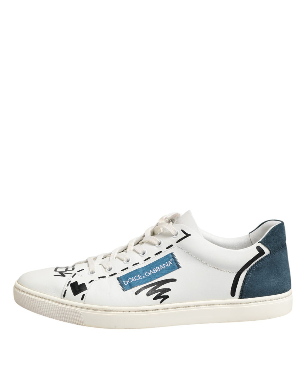 Dolce & Gabbana White Low Top Sneakers for Men additional view