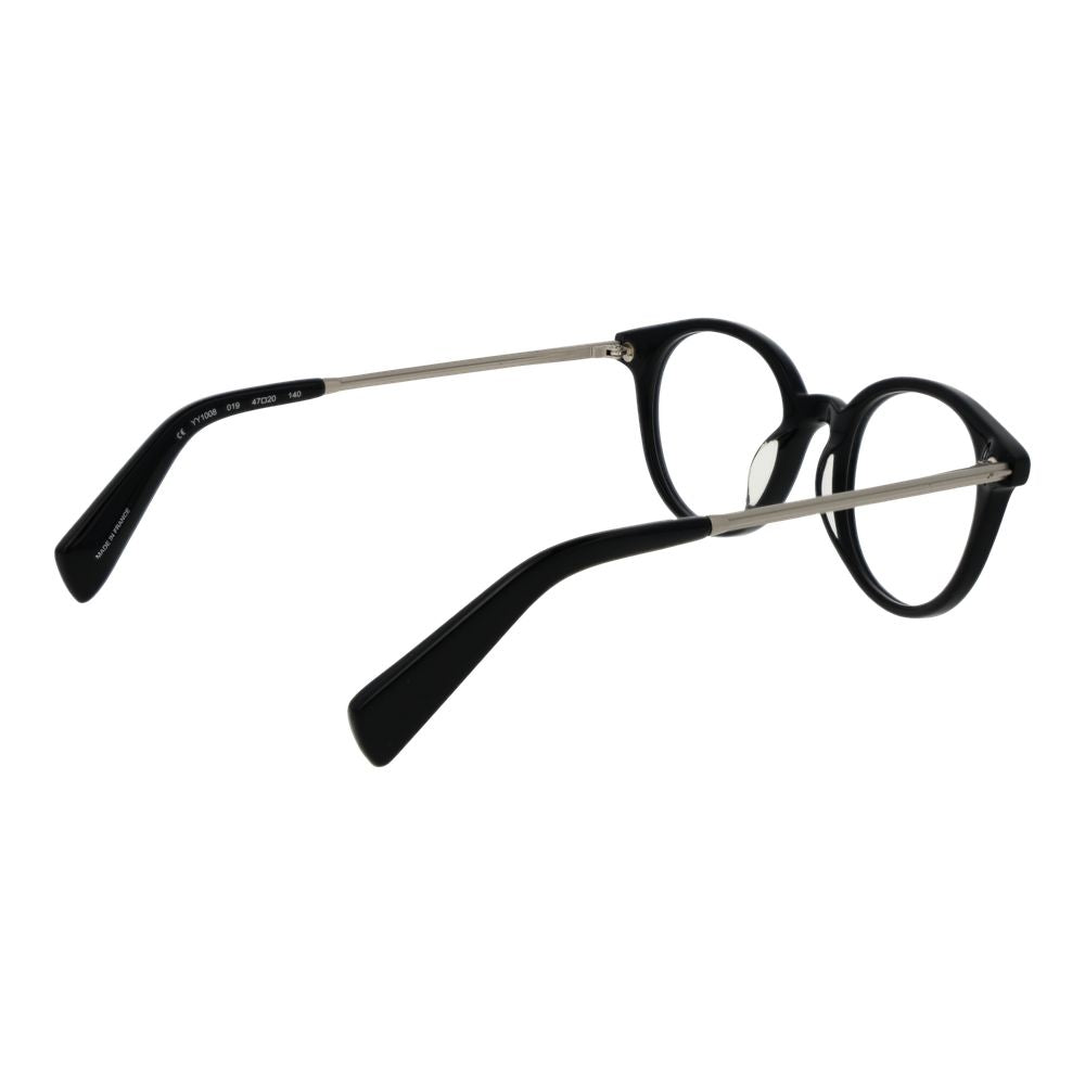 Yohji Yamamoto Black Glasses Frames Unisex detail view