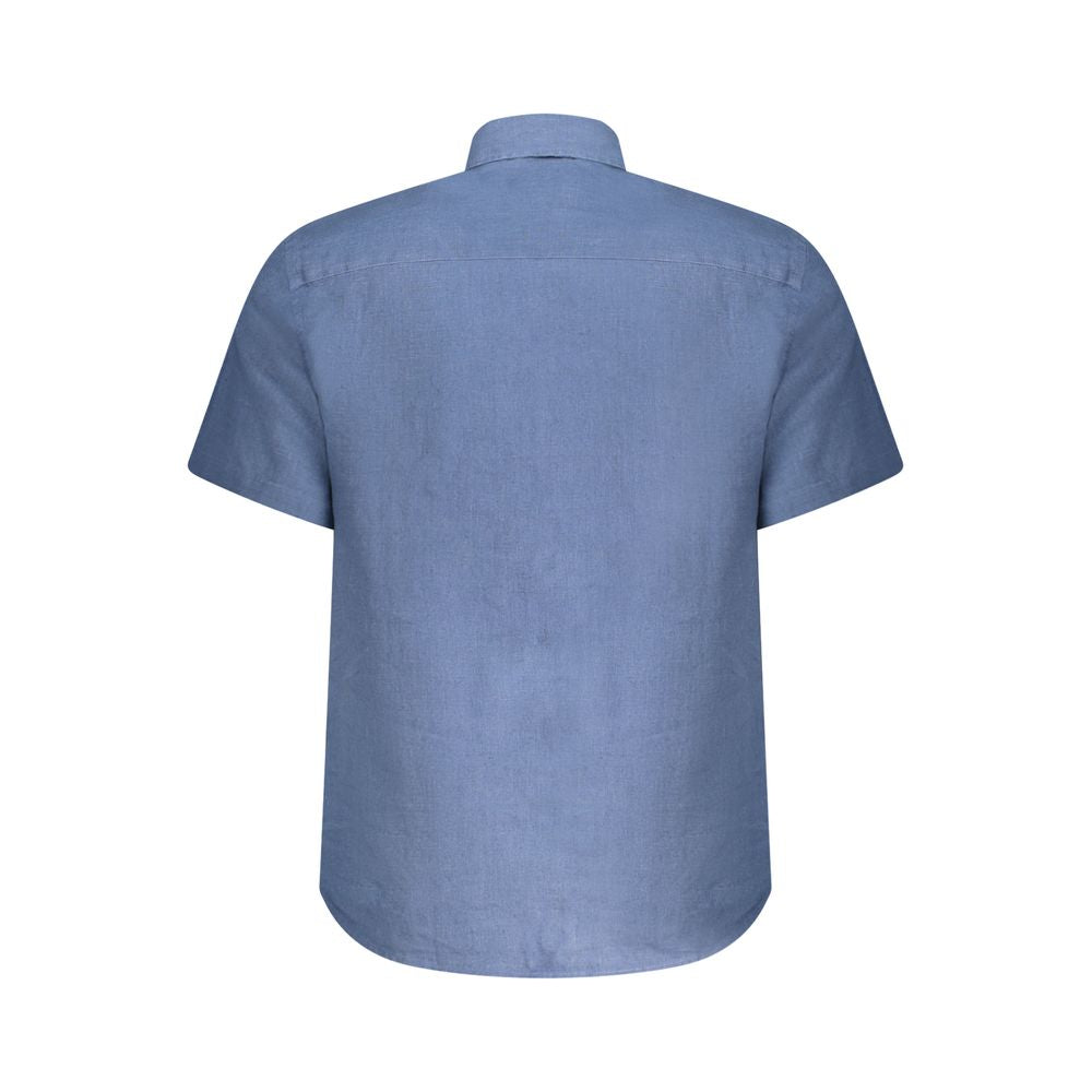 Chemise homme en lin bleu North Sails
