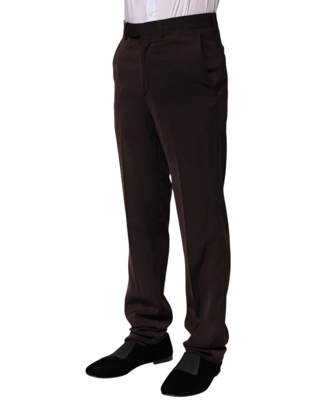 BENCIVENGA Brown Dress Pants for Men detail view