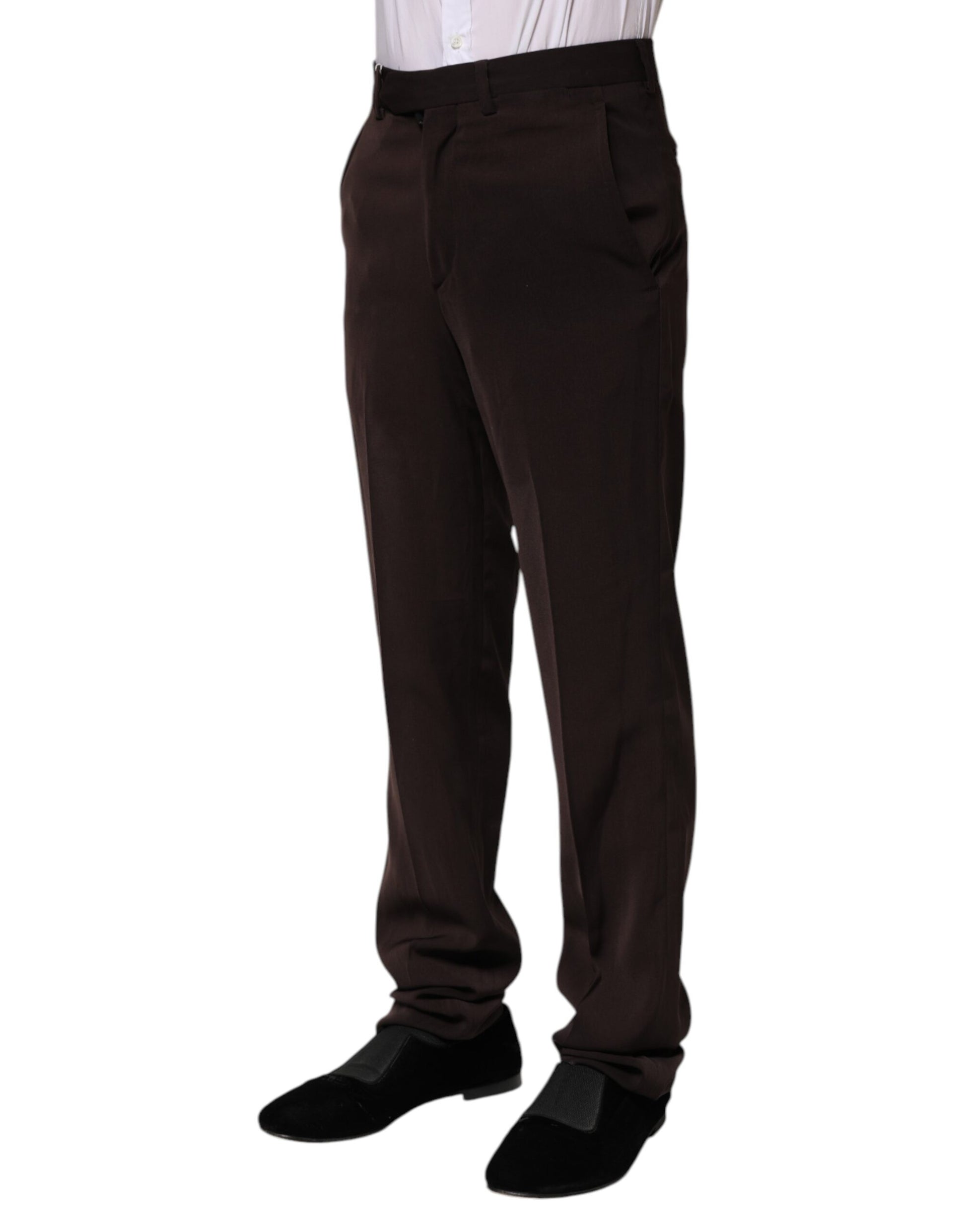 BENCIVENGA Brown Dress Pants for Men detail view