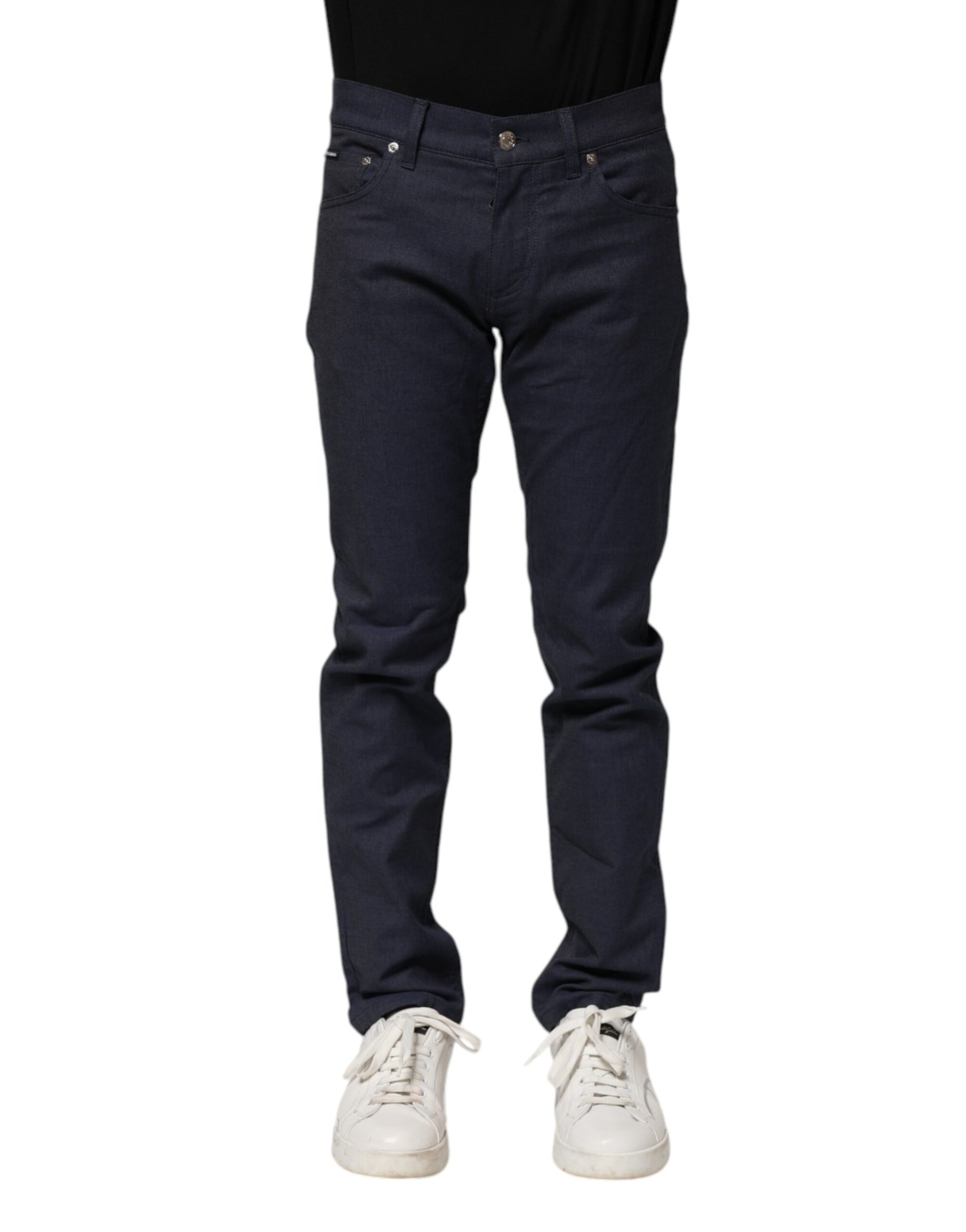 Dolce & Gabbana Blue Skinny Jeans for Men alternate view