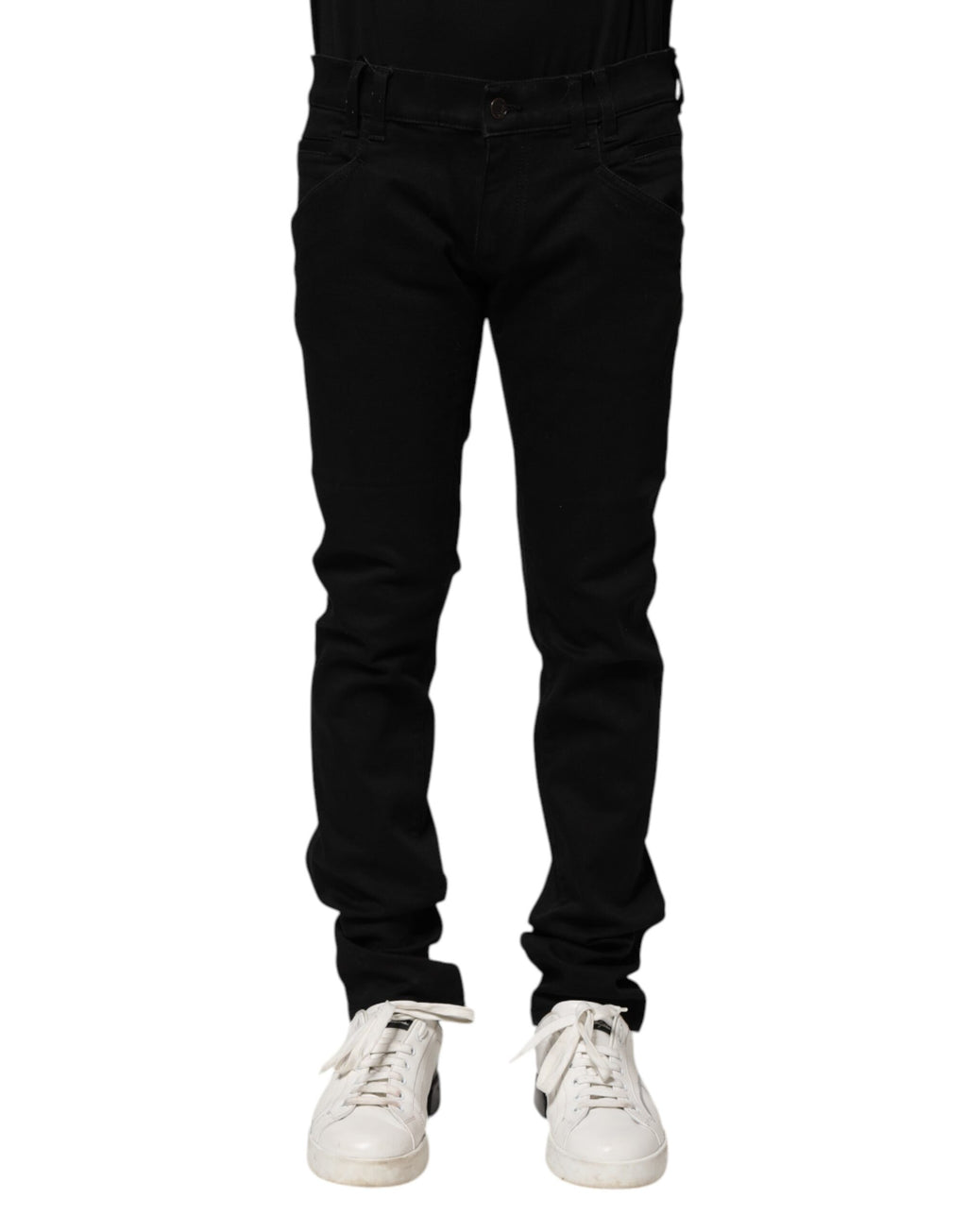 Dolce & Gabbana Black Skinny Jeans for Men alternate view