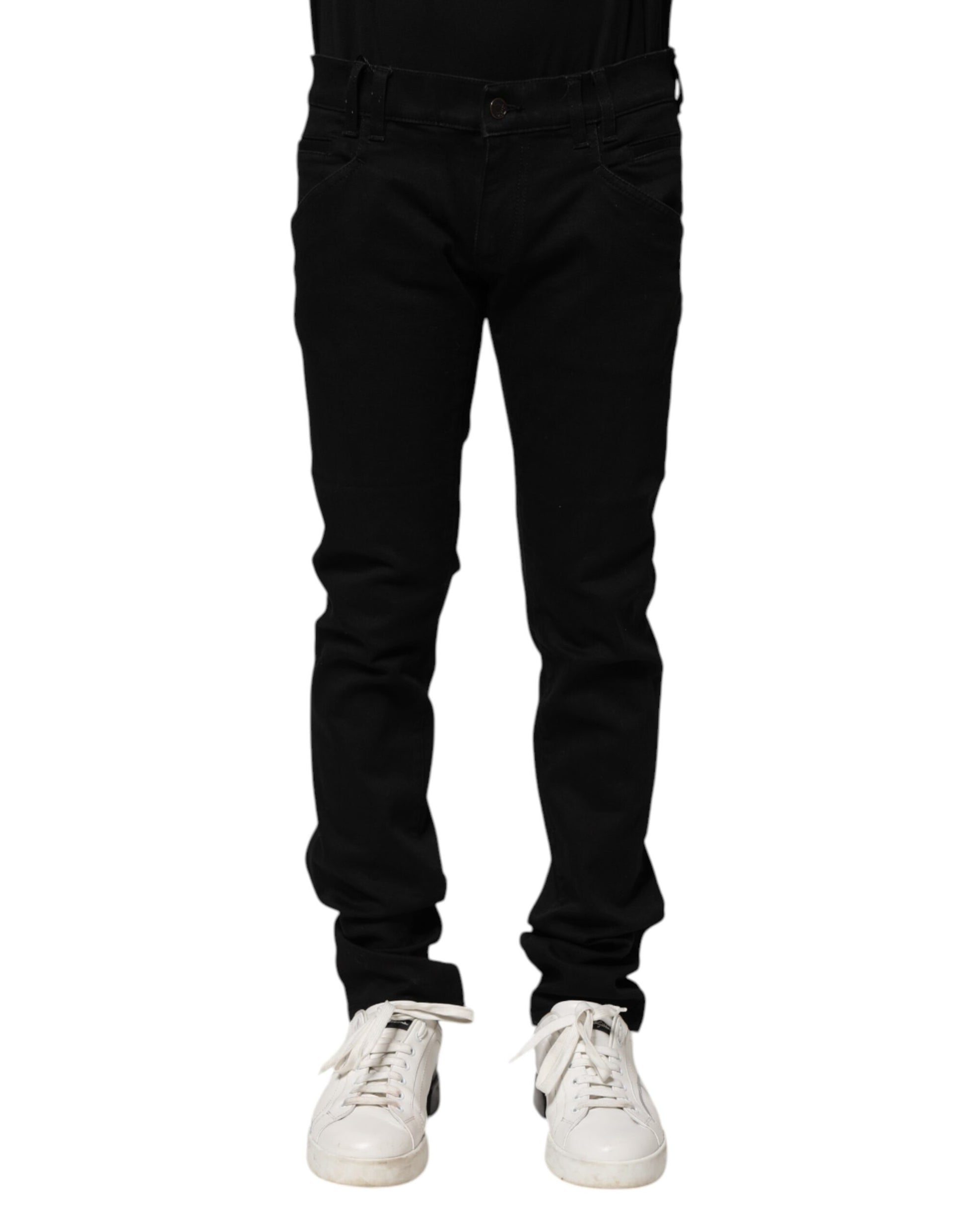 Dolce & Gabbana Black Skinny Jeans for Men alternate view