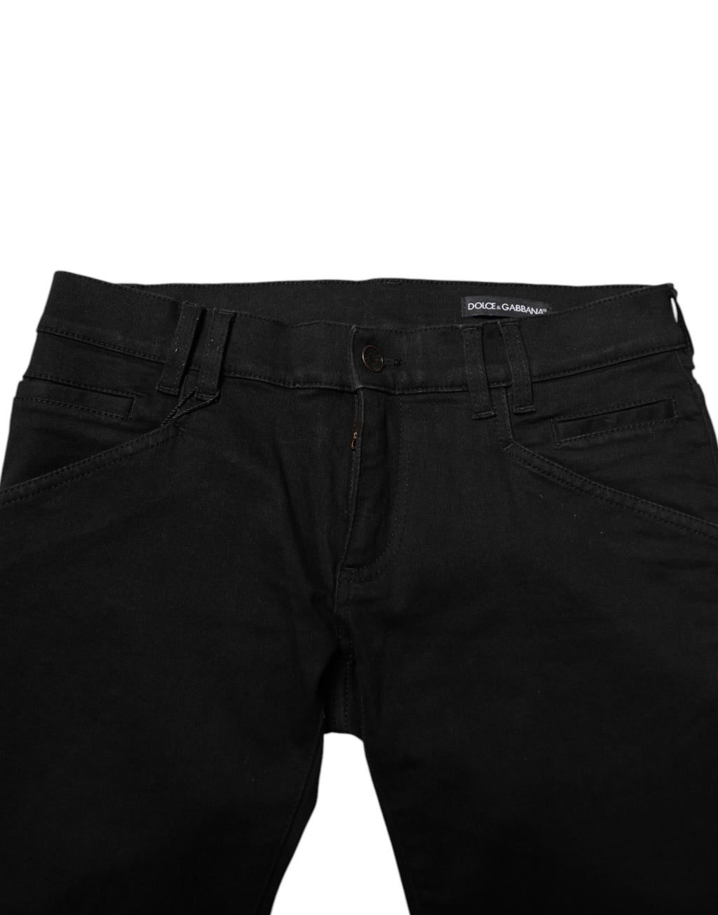 Dolce & Gabbana Black Skinny Jeans for Men additional view
