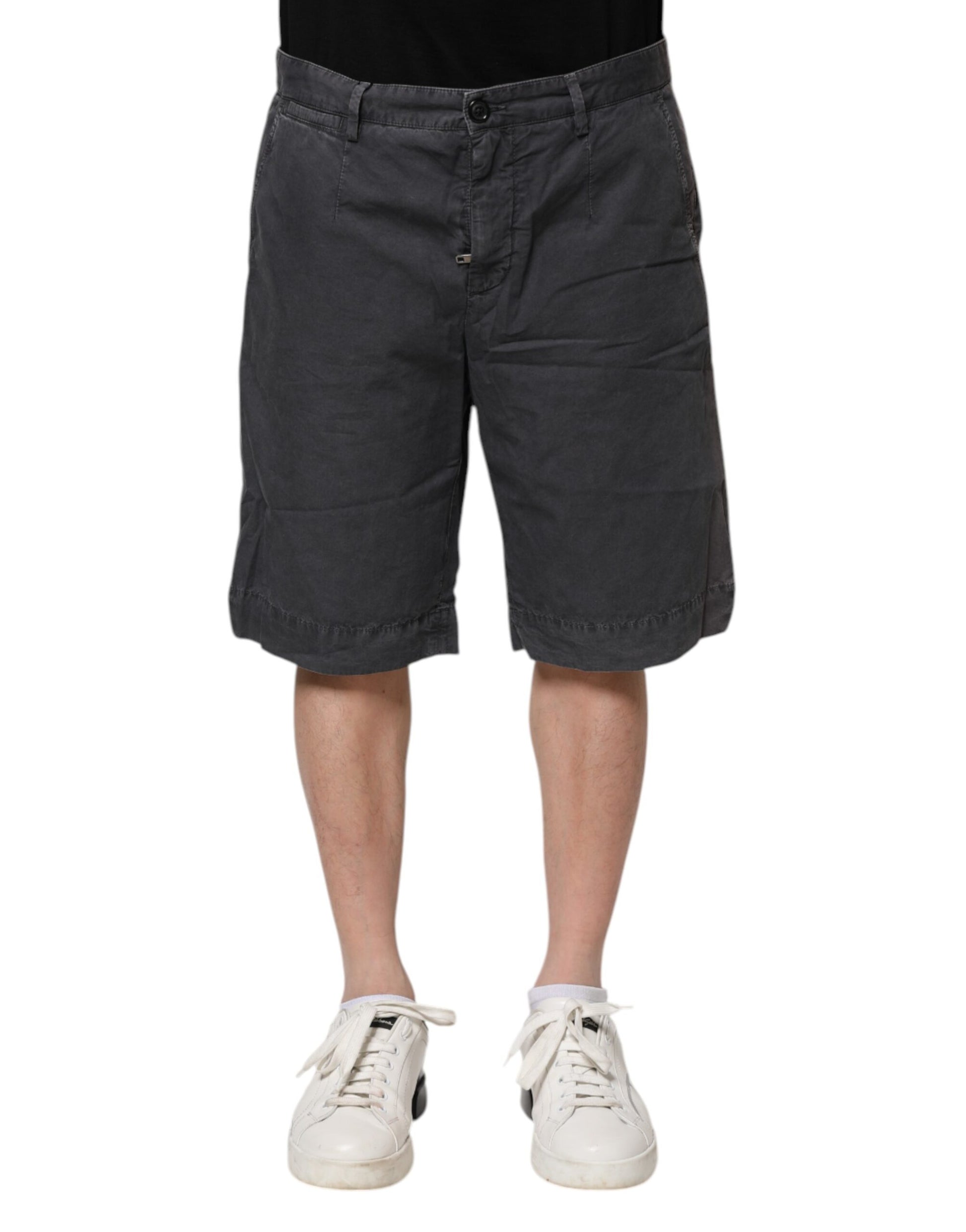 Dolce & Gabbana Grey Bermuda for Men alternate view