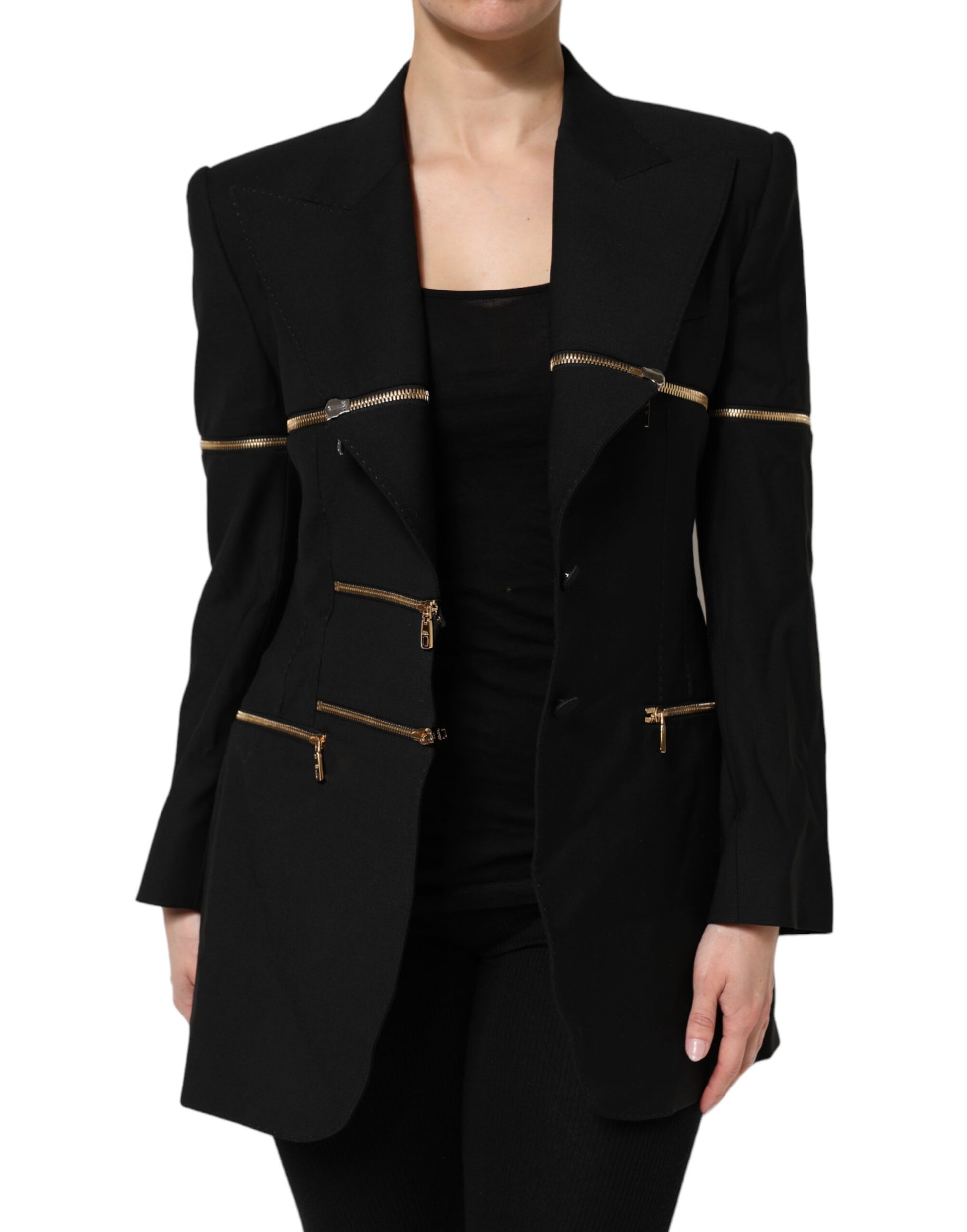 Dolce & Gabbana Black Coat for Women