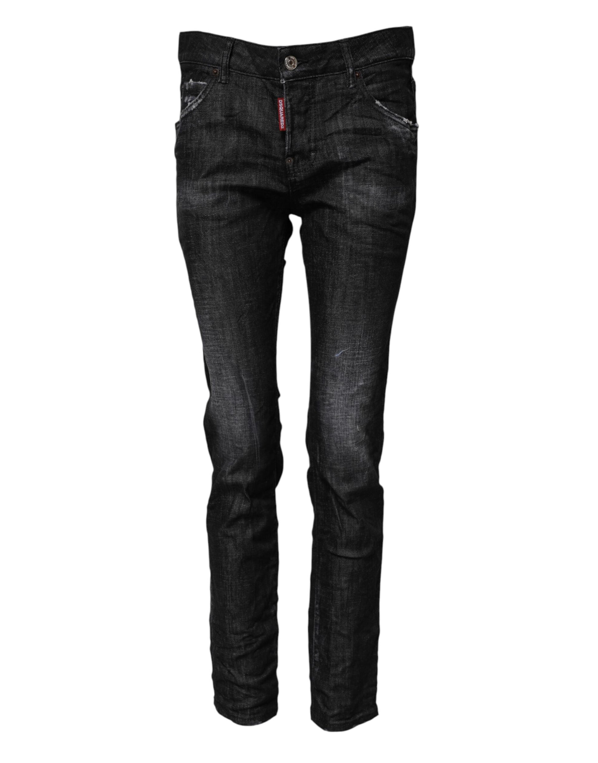 Dsquared² Black Skinny Jeans for Women alternate view
