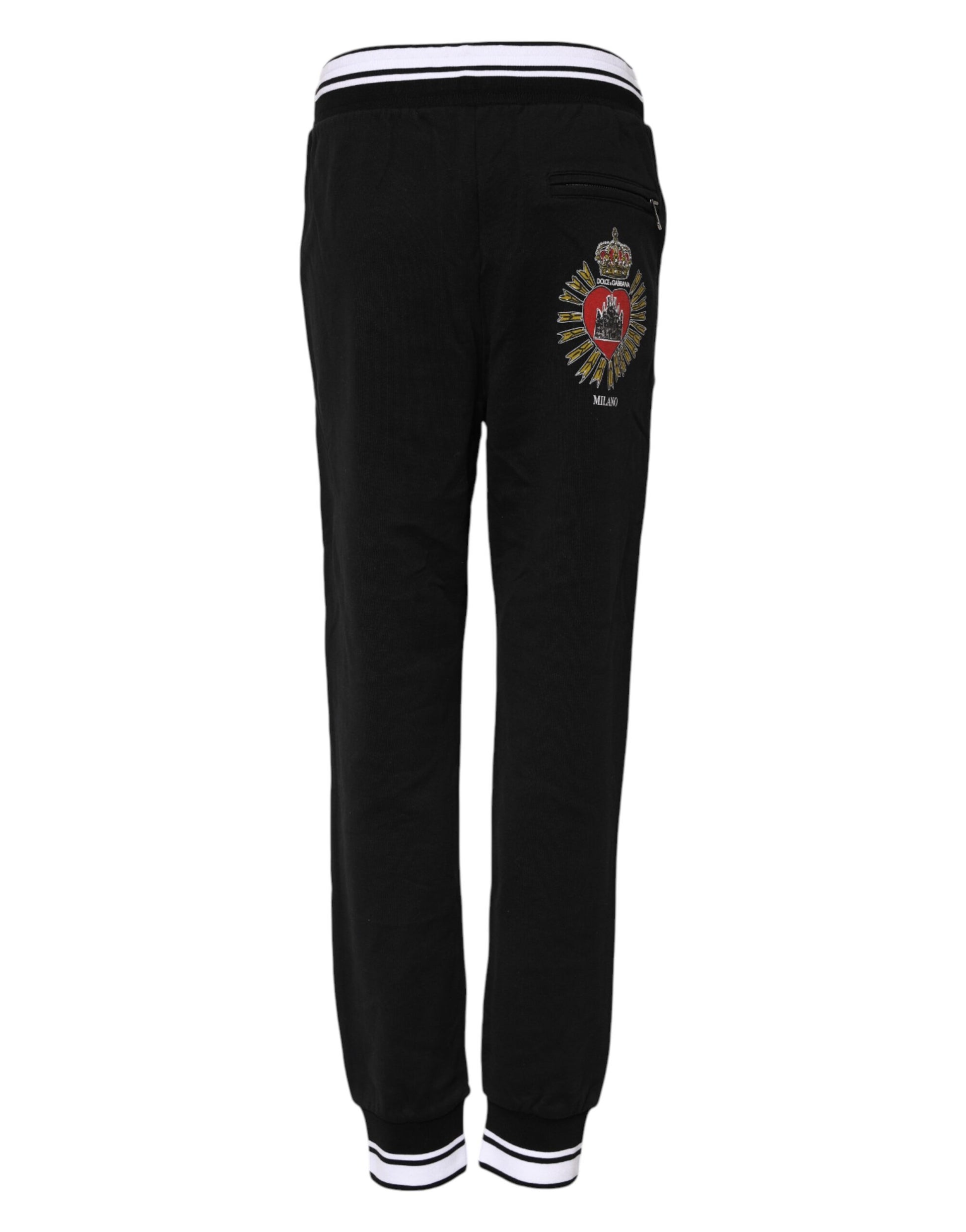 Dolce & Gabbana Black Athletic Pants for Women detail view