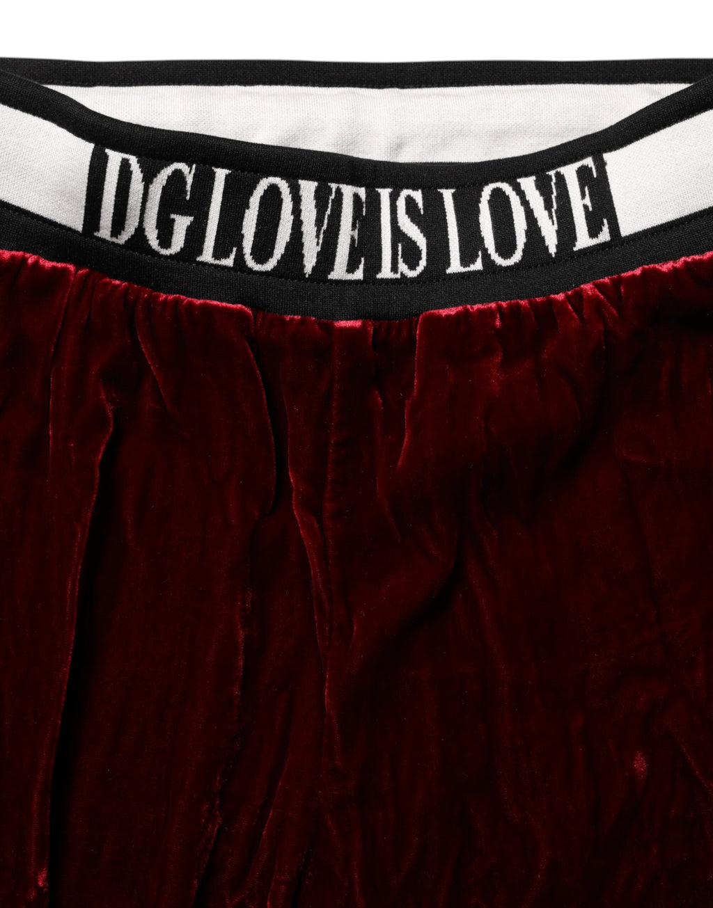 Dolce & Gabbana Red Athletic Pants for Women side view
