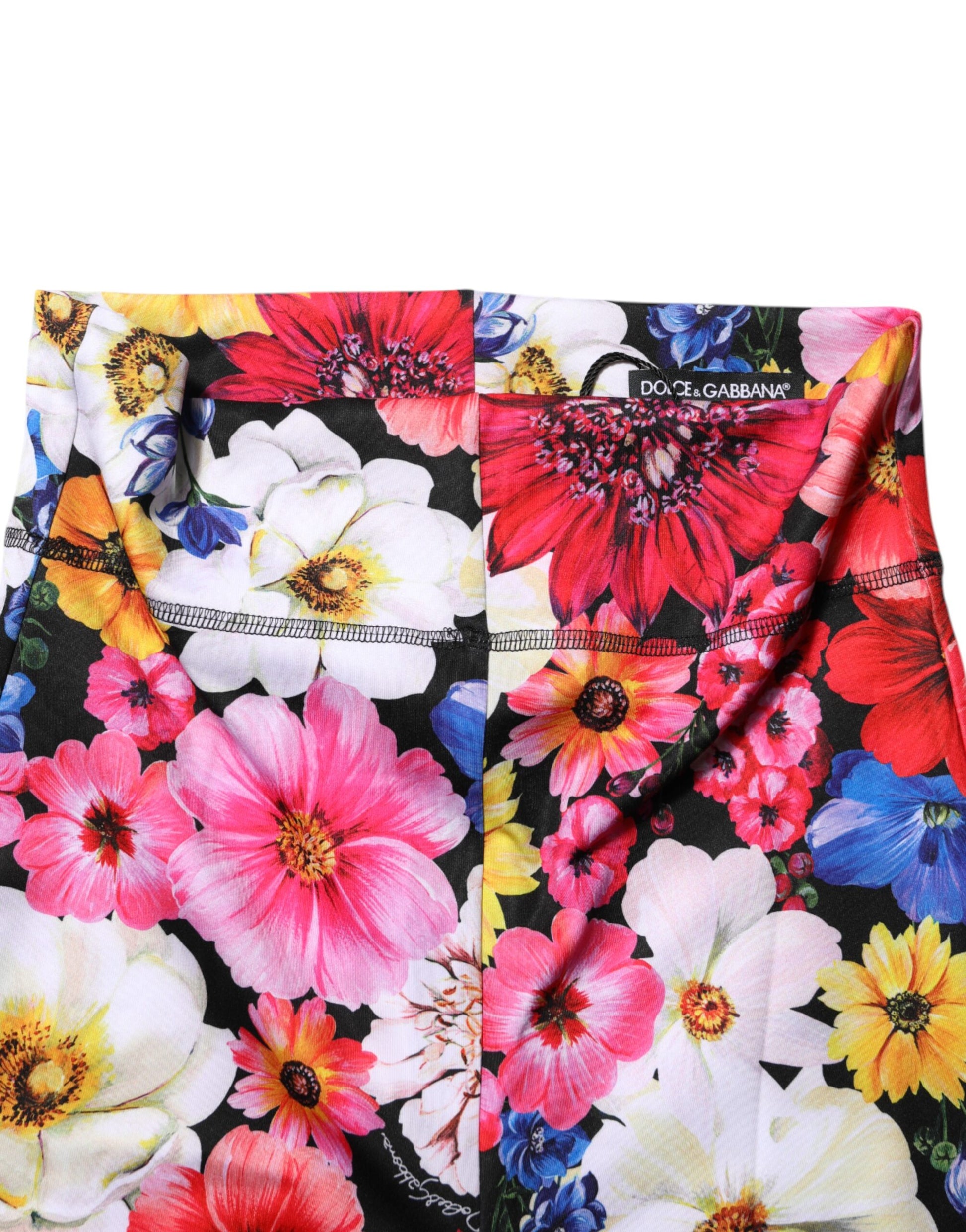 Dolce & Gabbana Multicolor Skinny Pants for Women side view