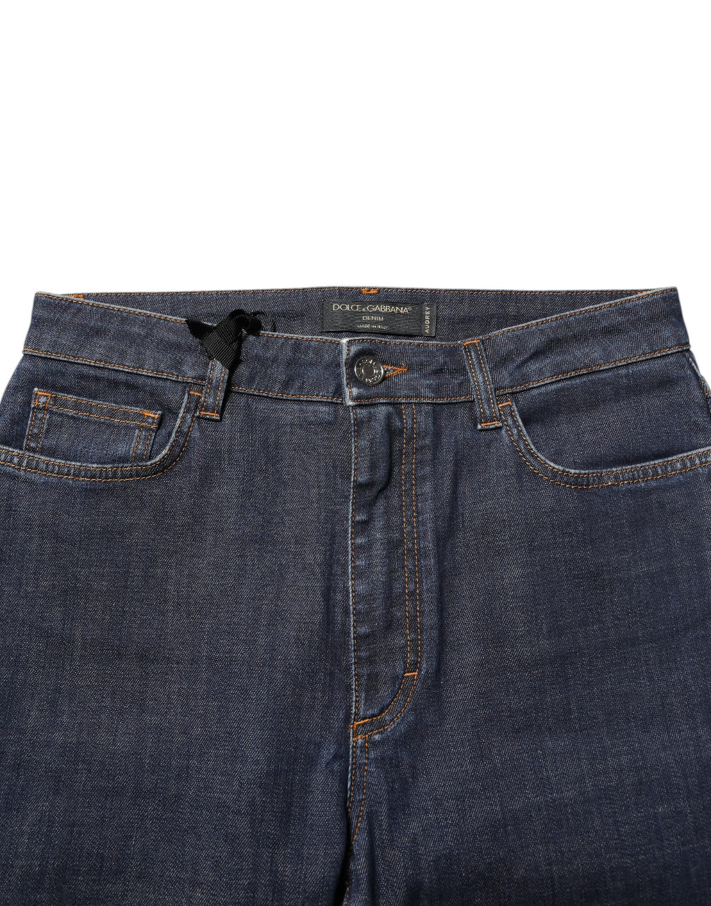 Dolce & Gabbana Blue Skinny Jeans for Women side view